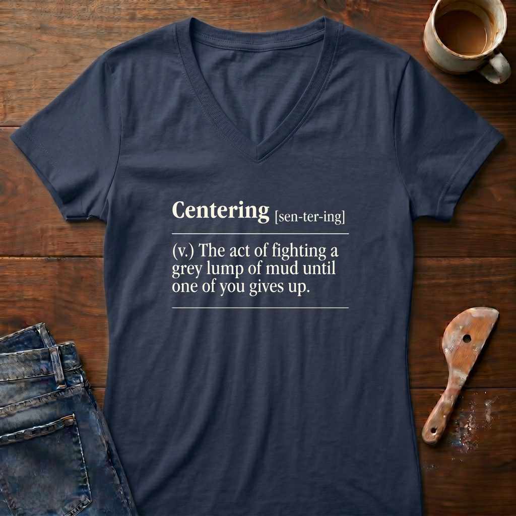 Centering Defined Ladies' V-Neck T-Shirt