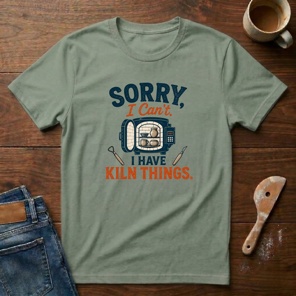 Sorry, I Can't. I Have Kiln Things T-Shirt