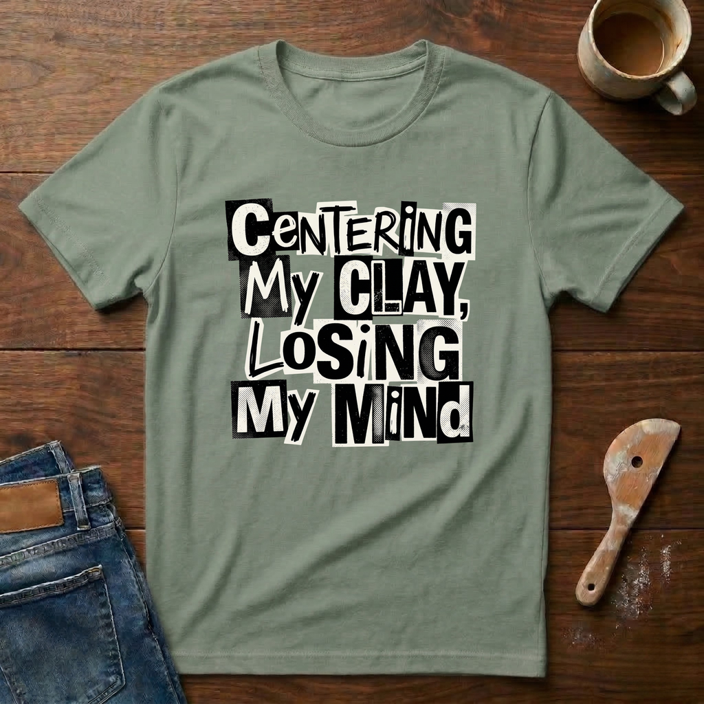 Centering My Clay Loosing My Mind T-Shirt