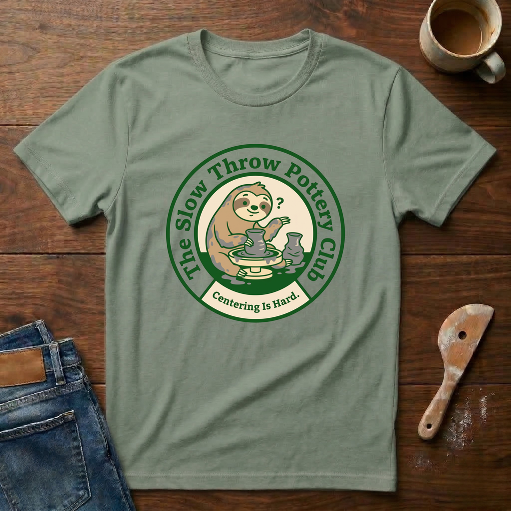 The Throw Slow Pottery Club T-Shirt