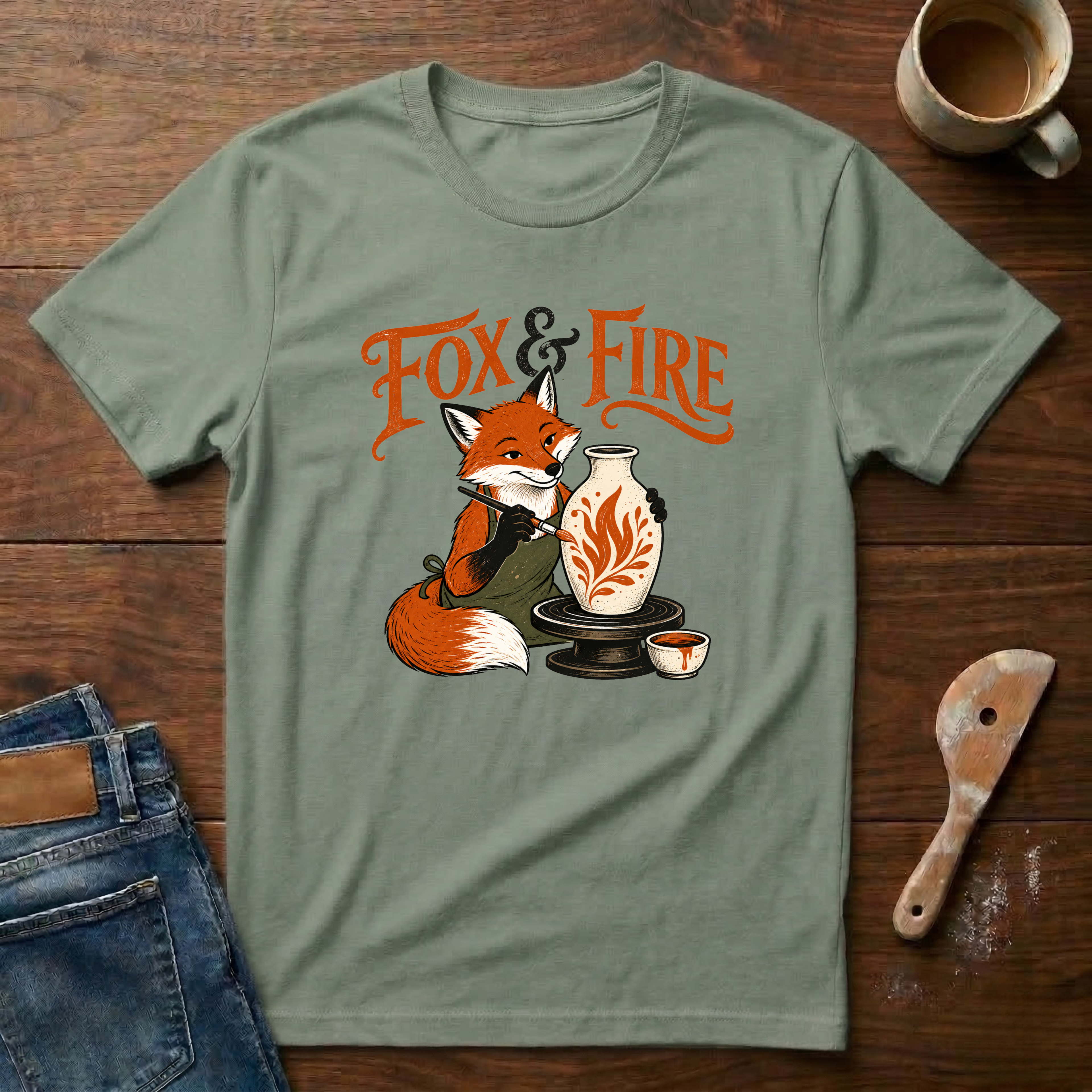 Fox & Fire T-Shirt