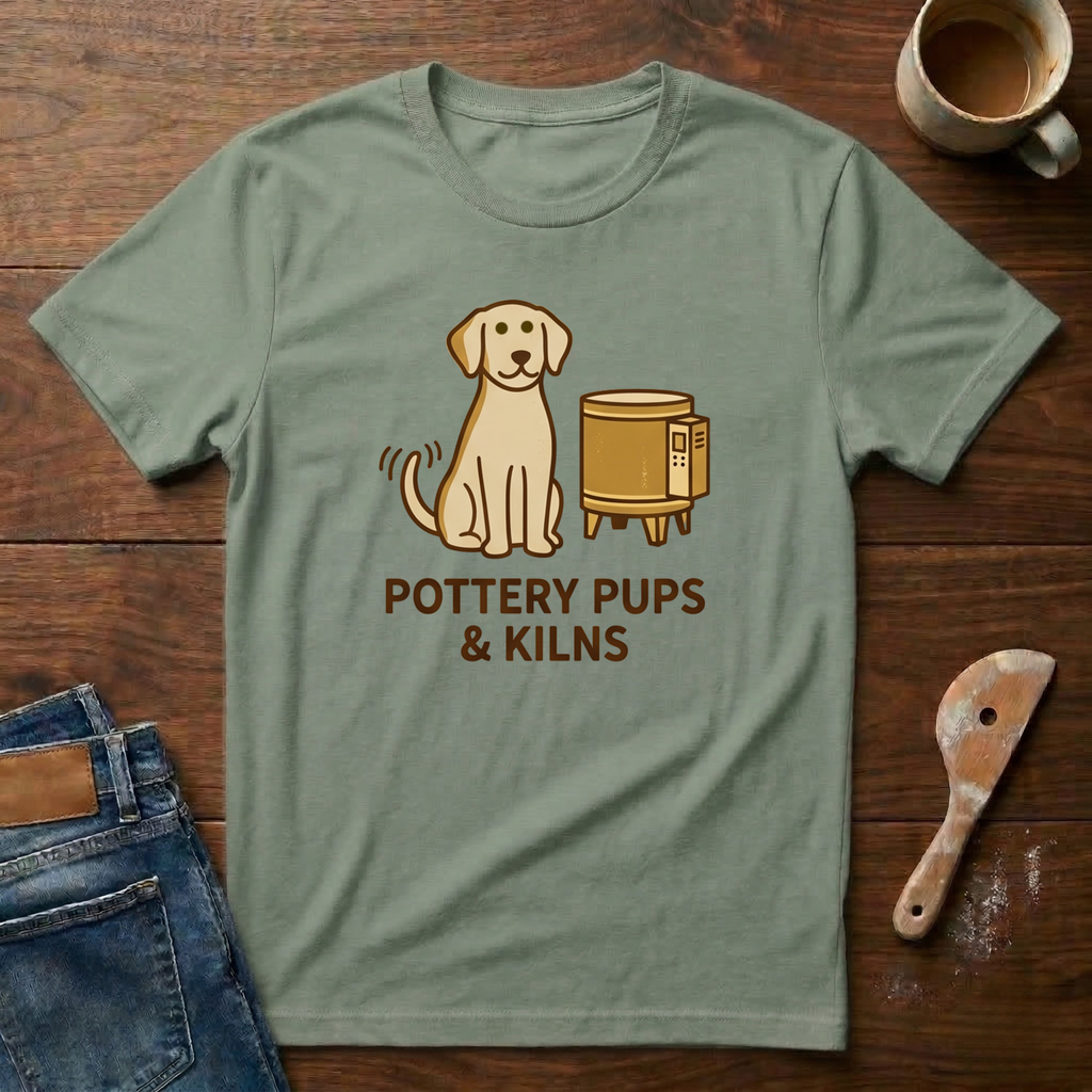 Pottery Pups & Kilns T-Shirt