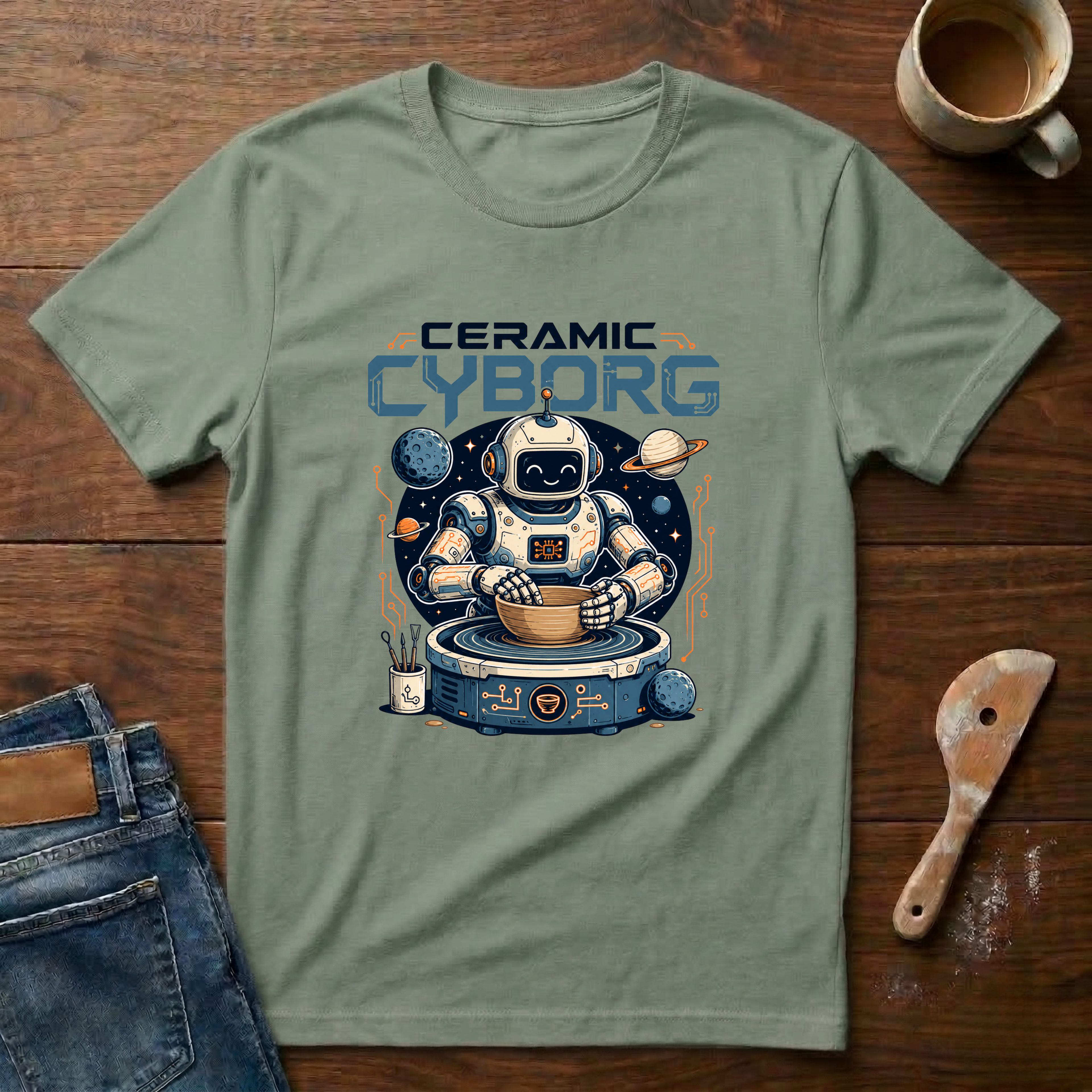Ceramic Cyborg T-Shirt