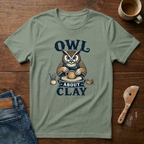 Owl About Clay T-Shirt
