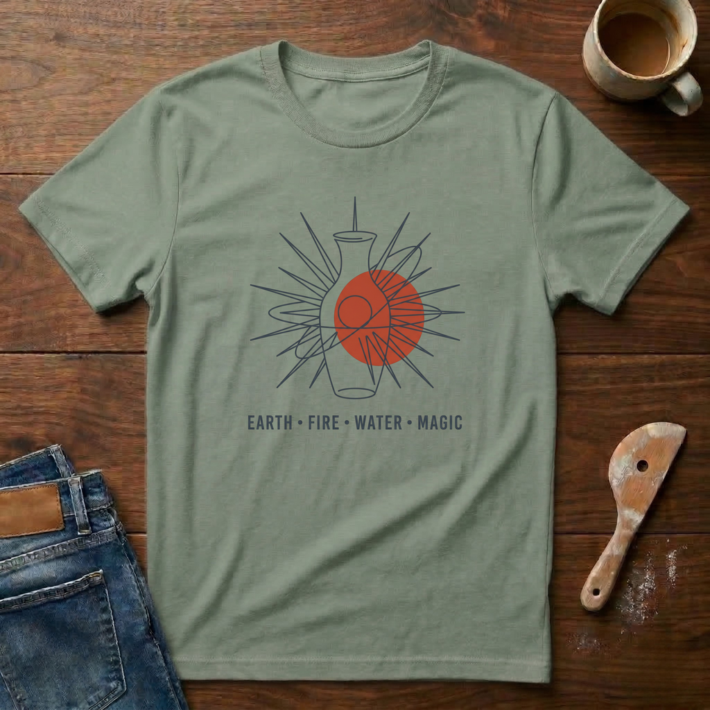 Earth Fire Water Magic T-Shirt