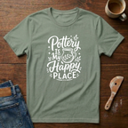 Pottery Is My Happy Place T-Shirt