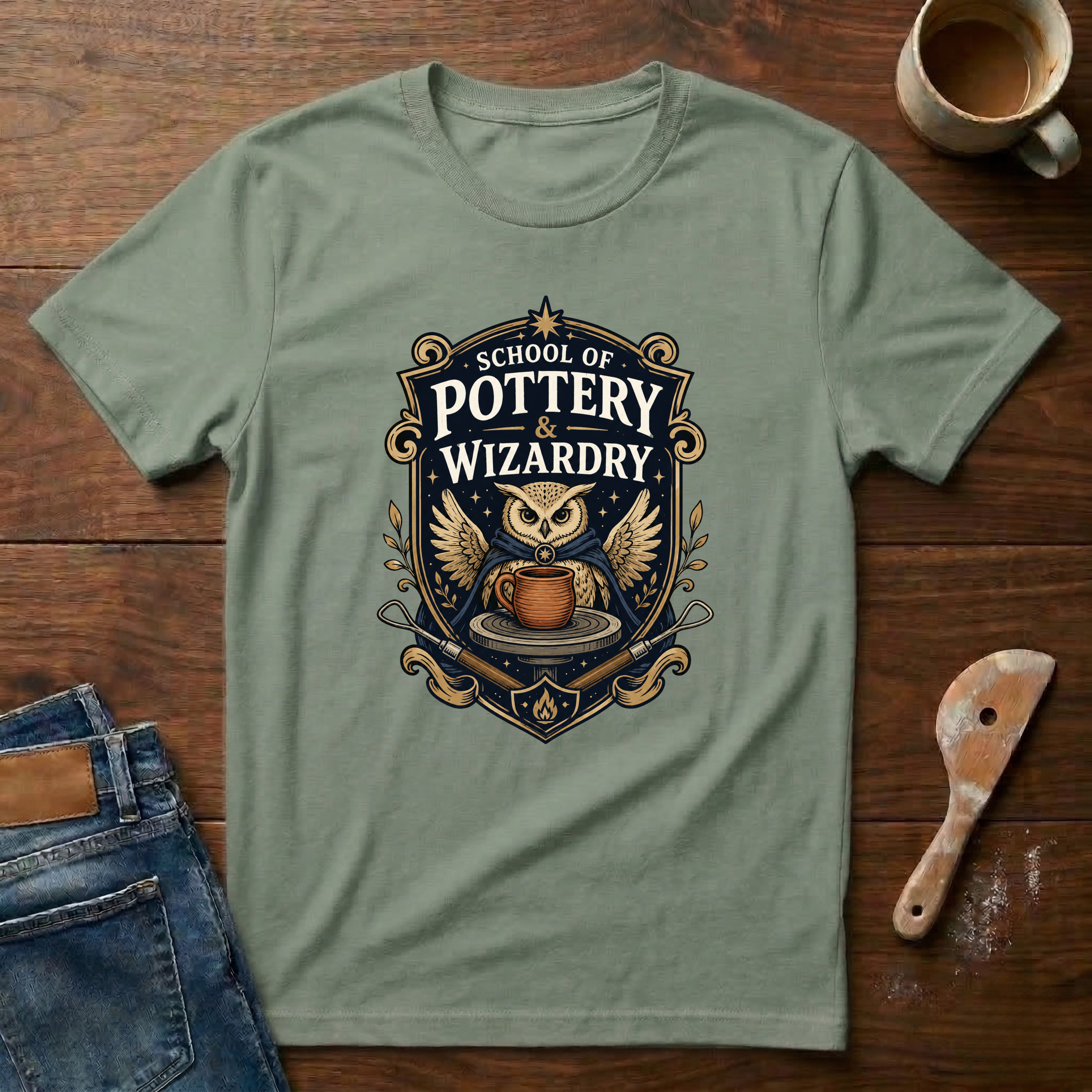 School Of Pottery & Wizardry T-Shirt