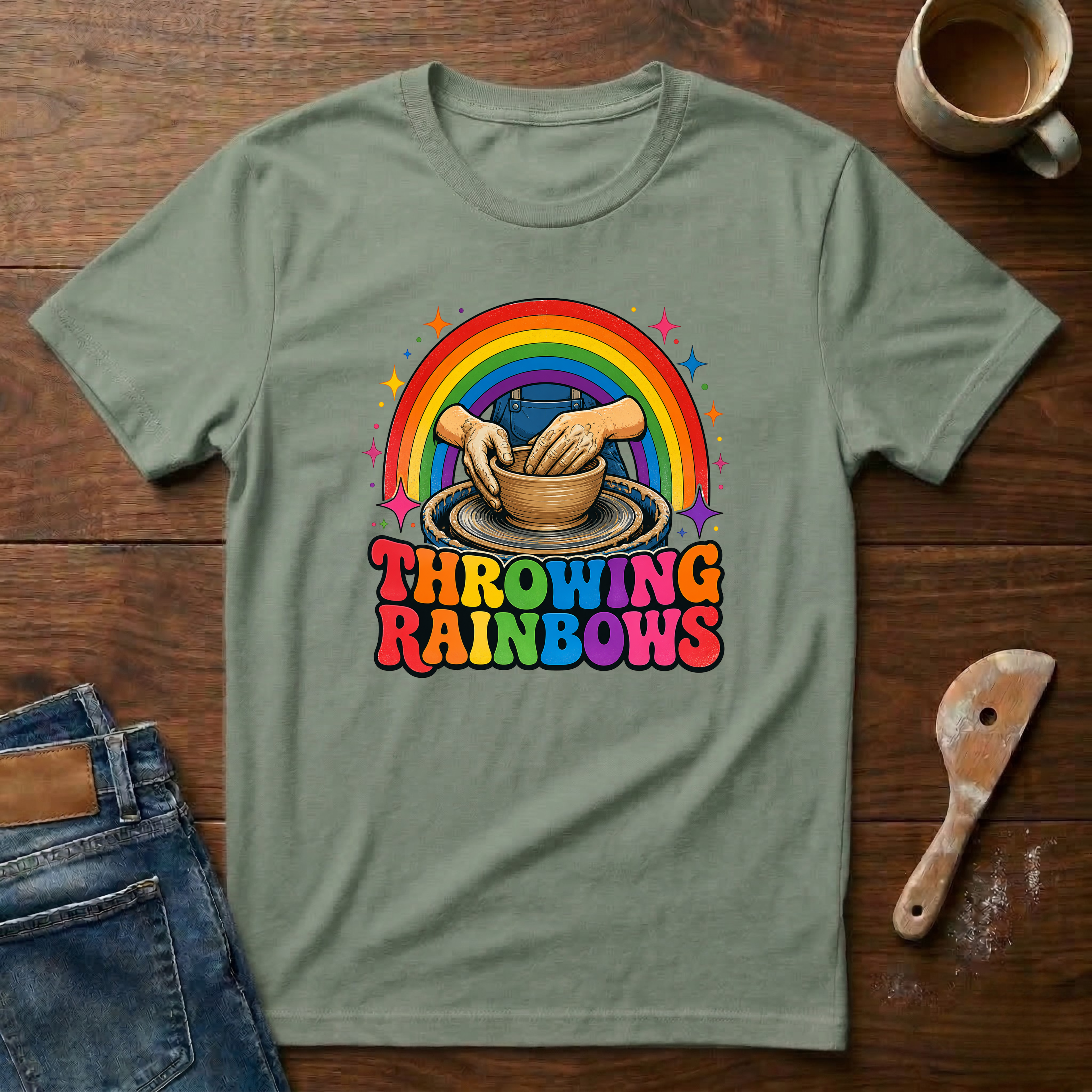 Throwing Rainbows T-Shirt