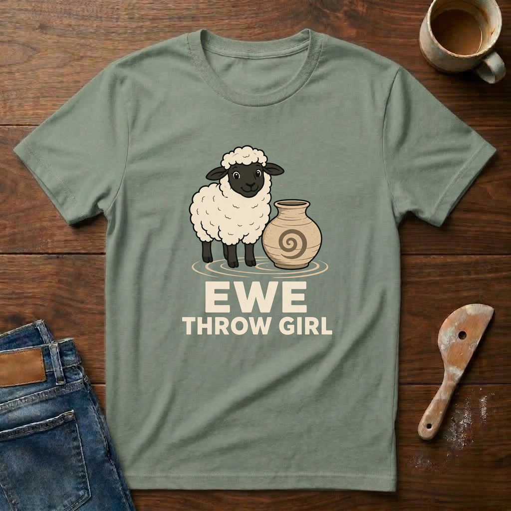 Ewe Throw Girl T-Shirt