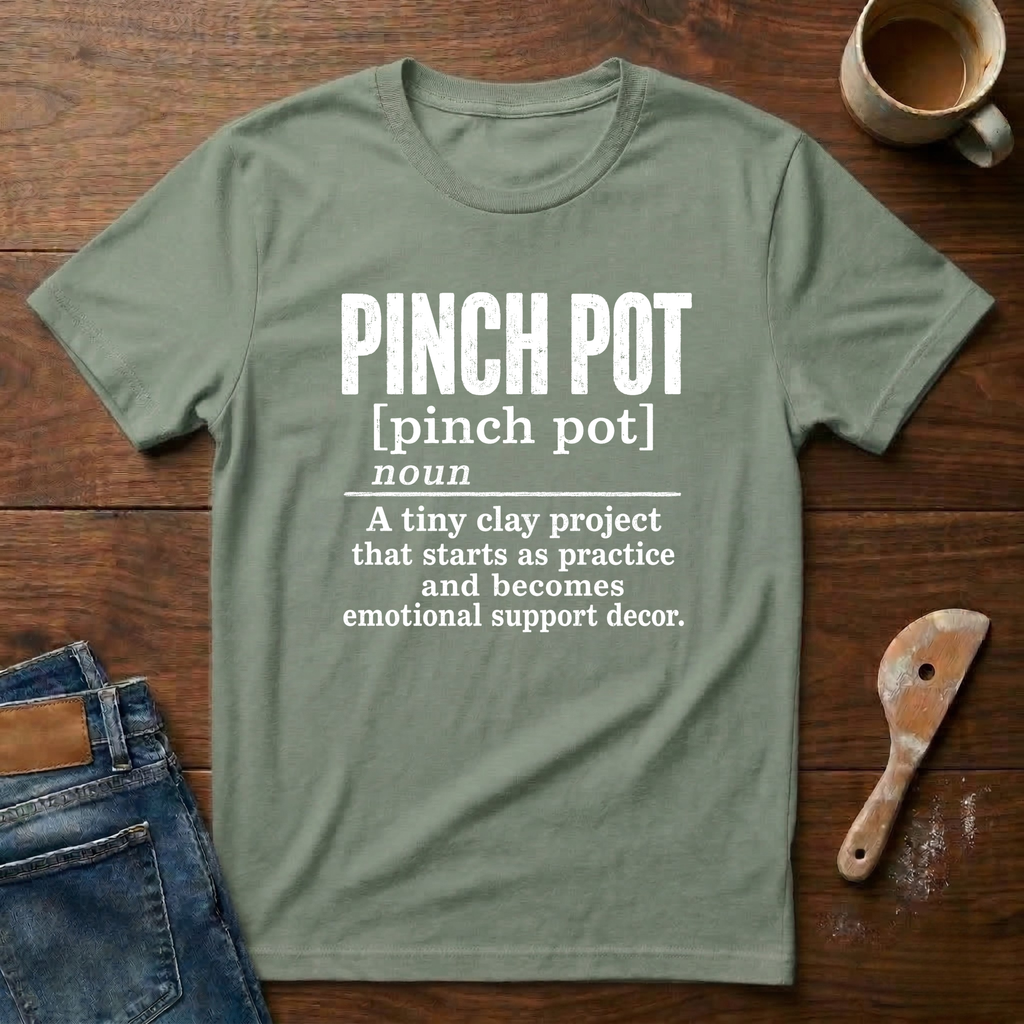 Pinch Pot Defined T-Shirt