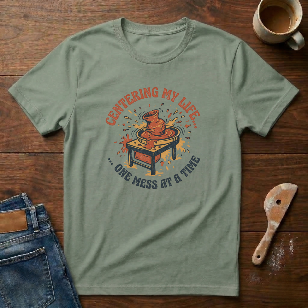 Centering My Life One Mess At A Time T-Shirt