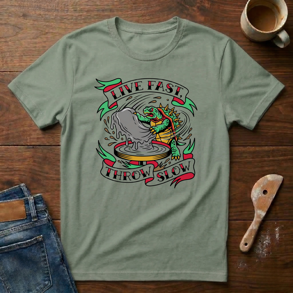 Live Fast Throw Slow T-Shirt