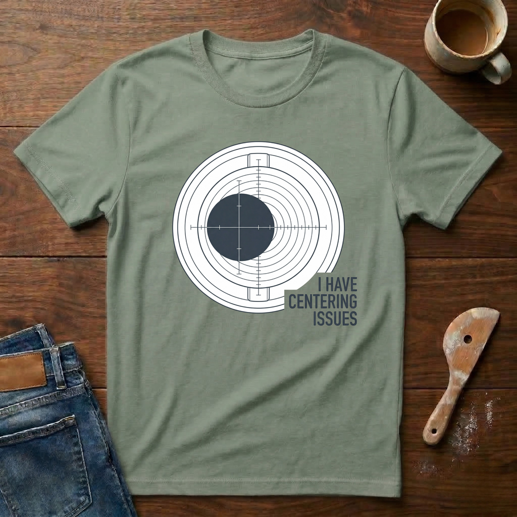 I Have Centering Issues T-Shirt