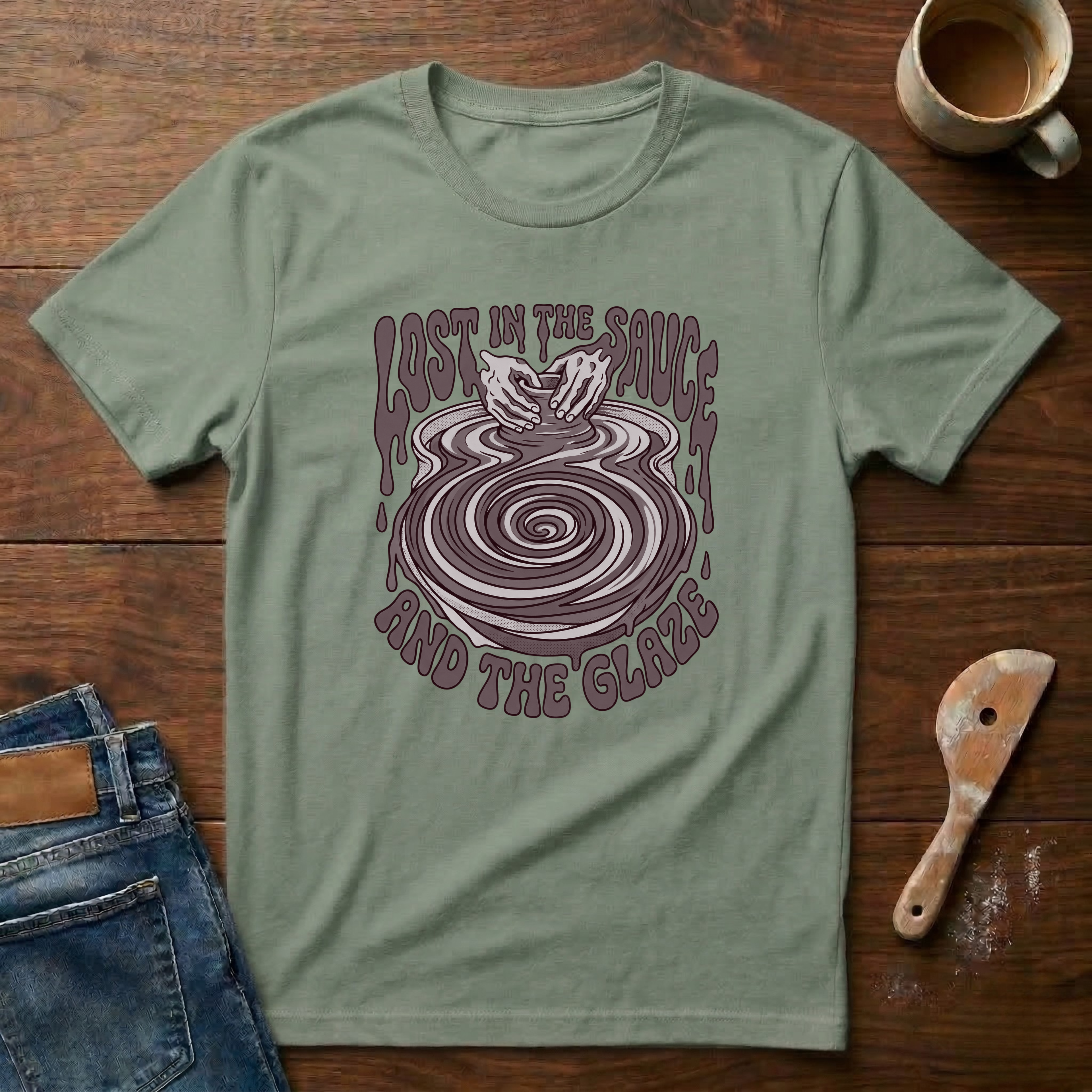 Lost In The Sauce And The Glaze T-Shirt