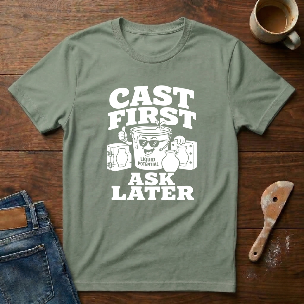 Cast First Ask Later T-Shirt