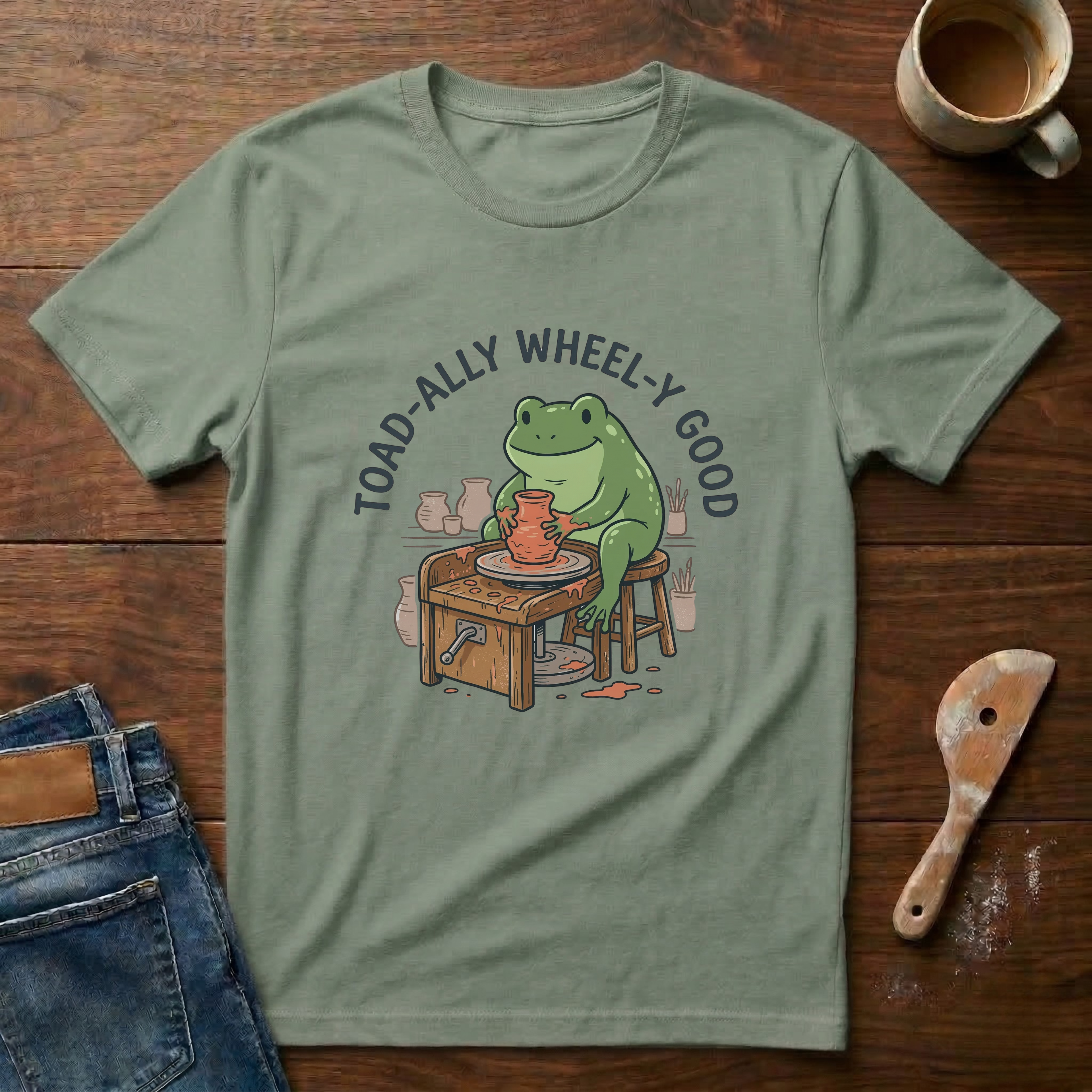 Toad-Ally Wheel-Y Good T-Shirt