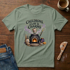 Cauldrons, Clay & Charms T-Shirt