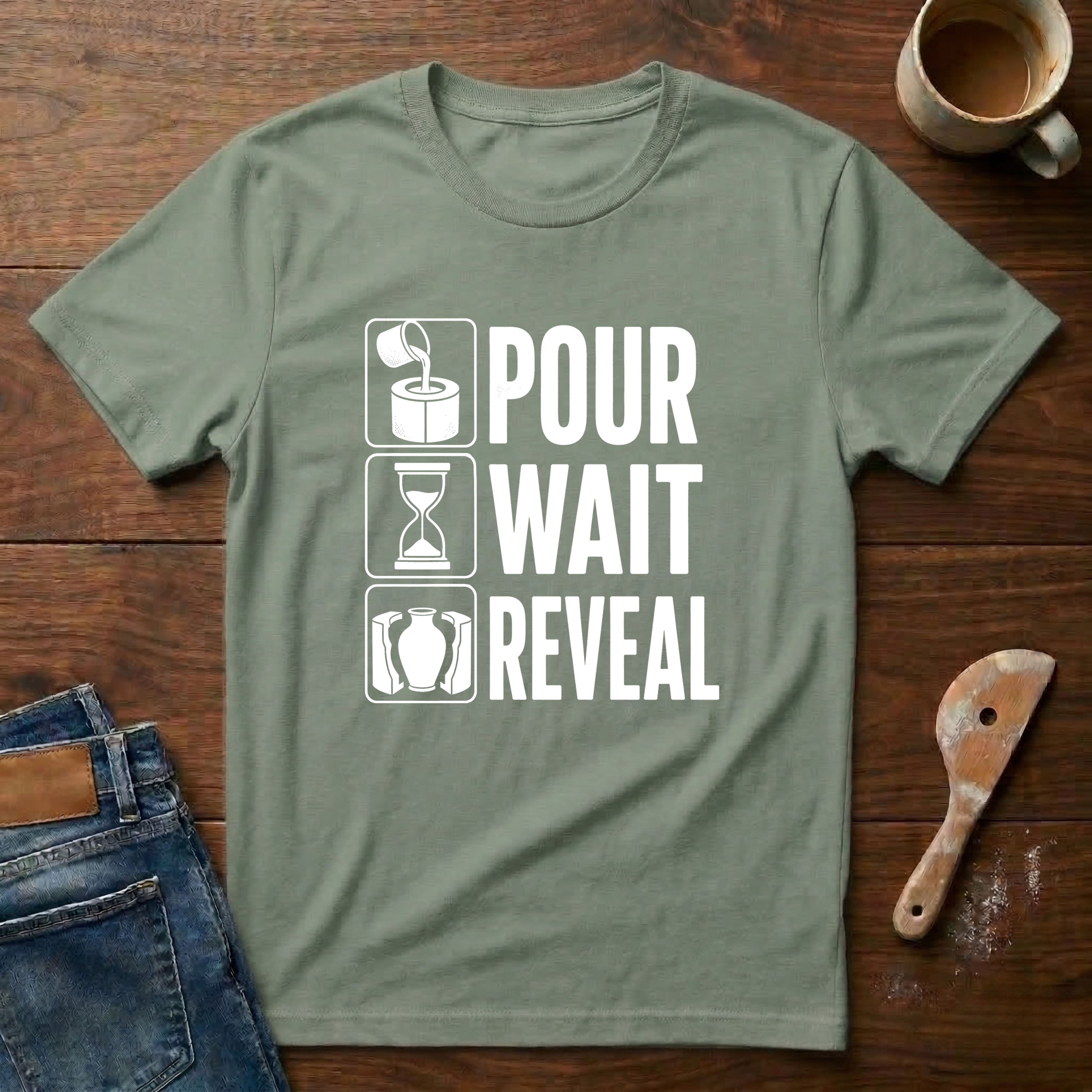 Pour. Wait. Reveal T-Shirt