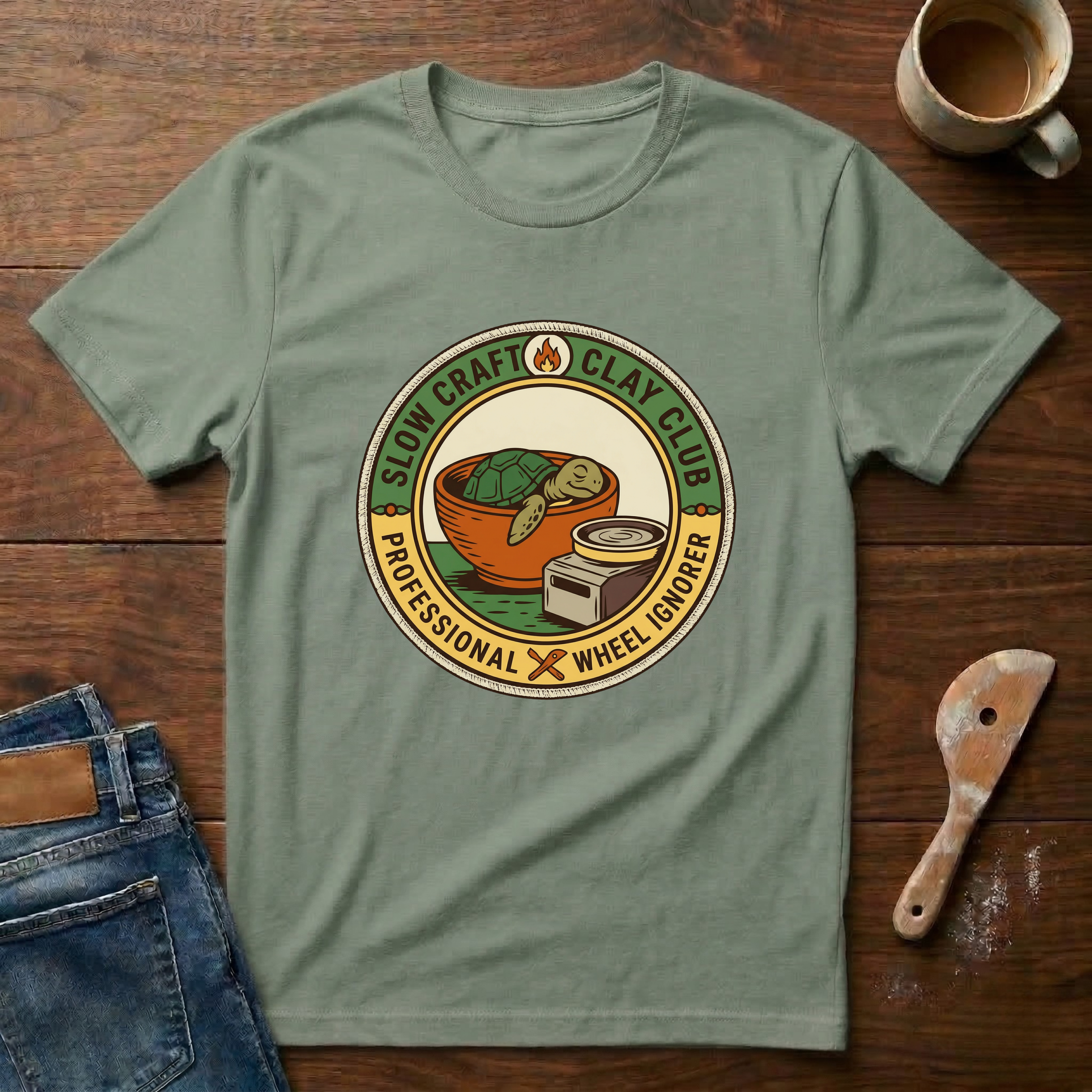 Slow Craft Clay Club T-Shirt