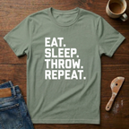 Eat. Sleep. Throw. Repeat. T-Shirt