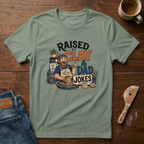 Raised By Clay & Dad Jokes T-Shirt
