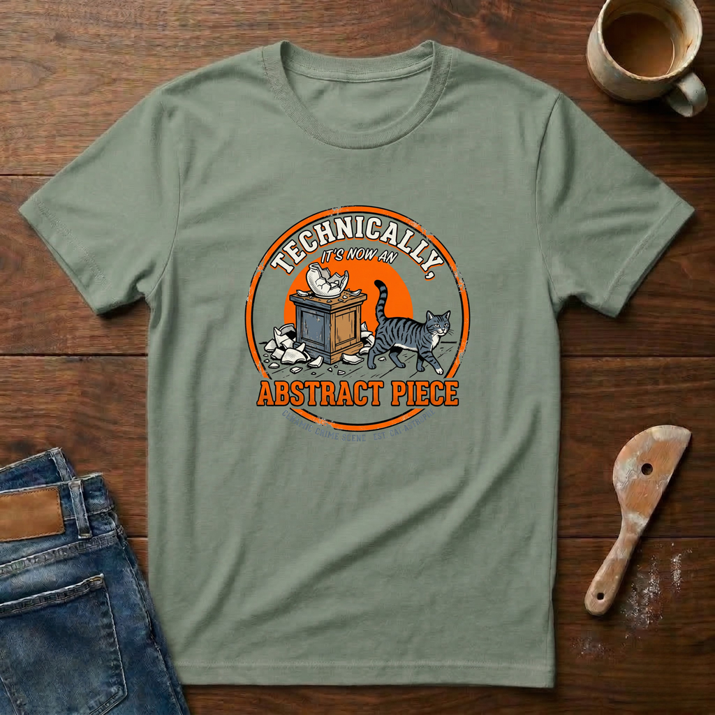 Technically An Abstract Piece T-Shirt