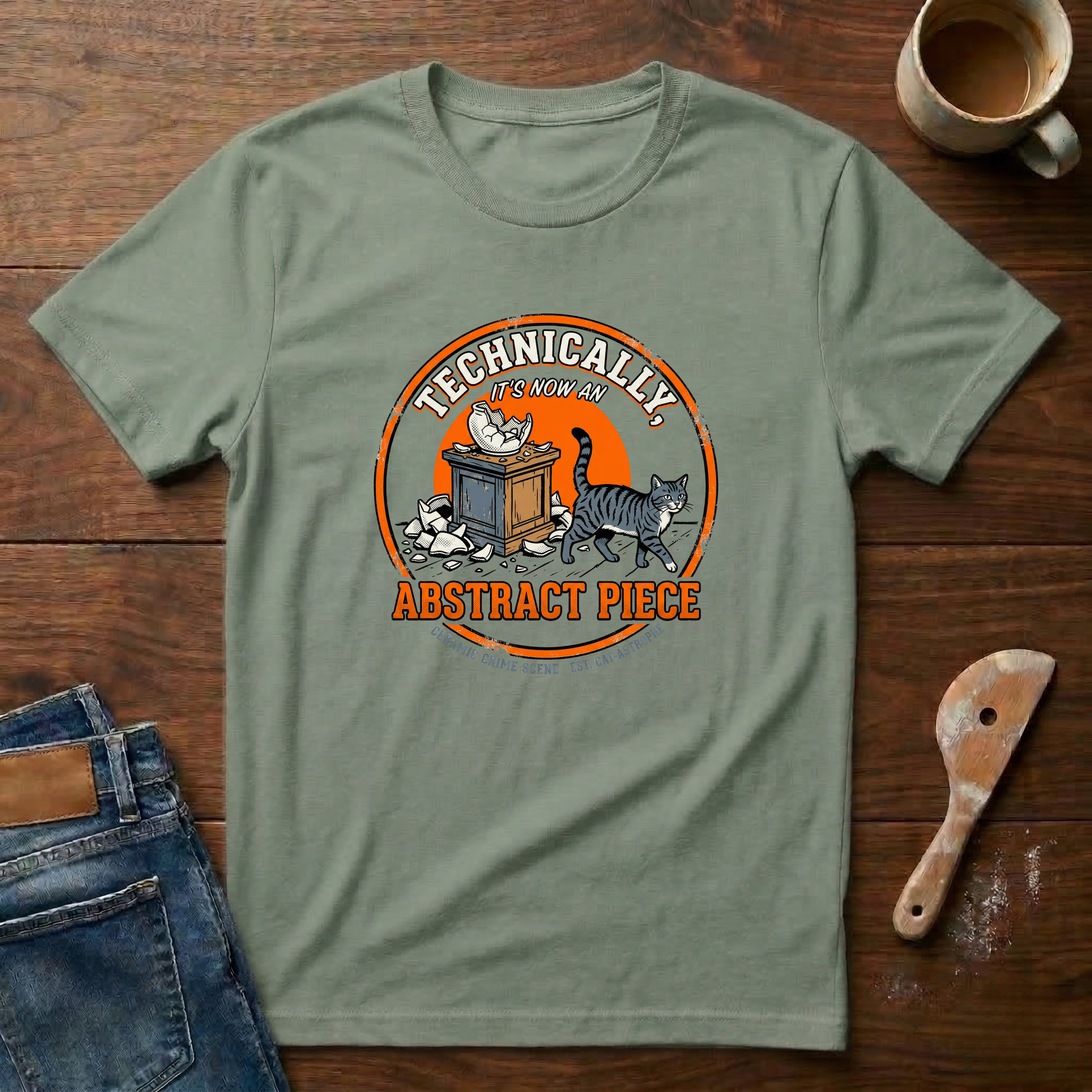 Technically An Abstract Piece T-Shirt