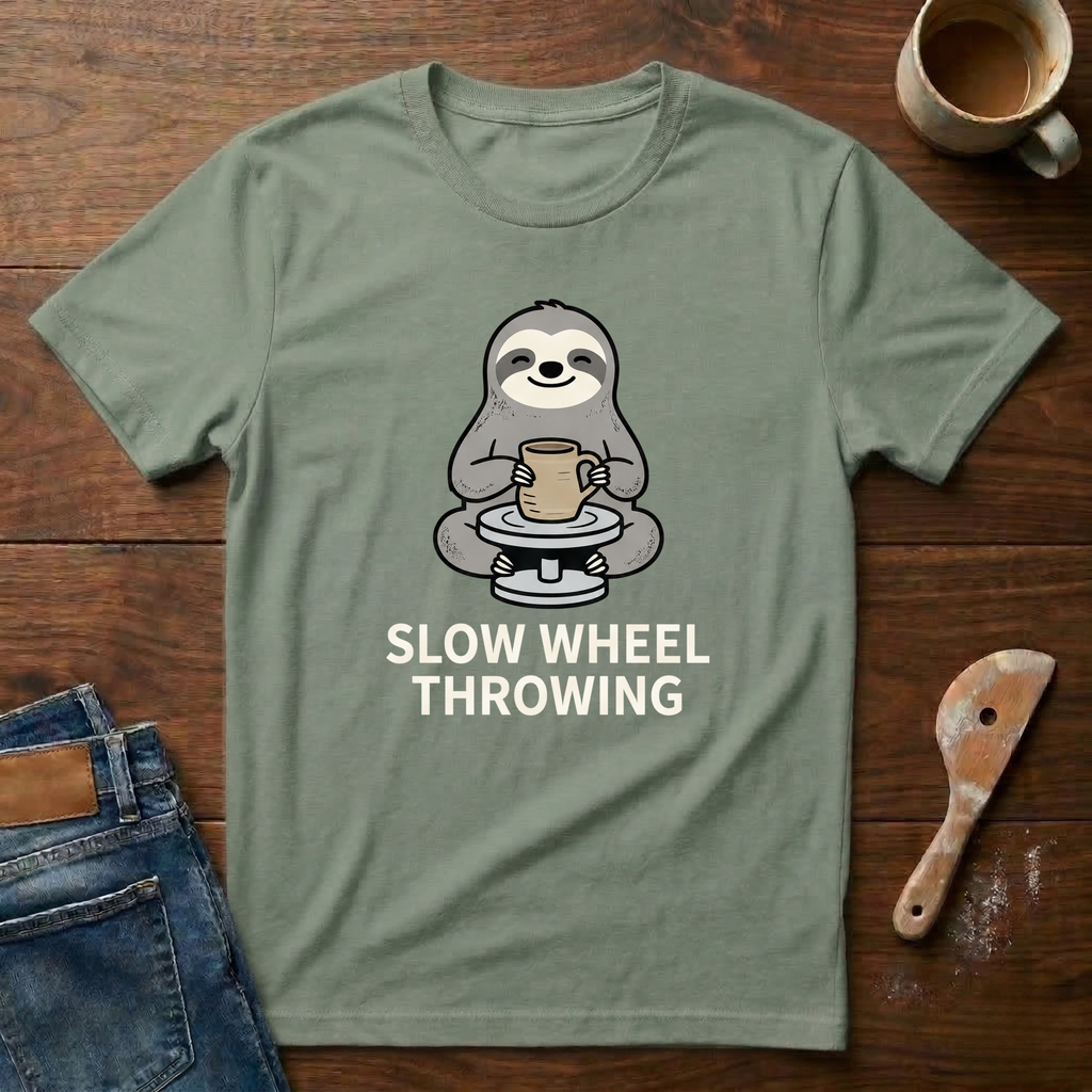 Slow Wheel Throwing T-Shirt