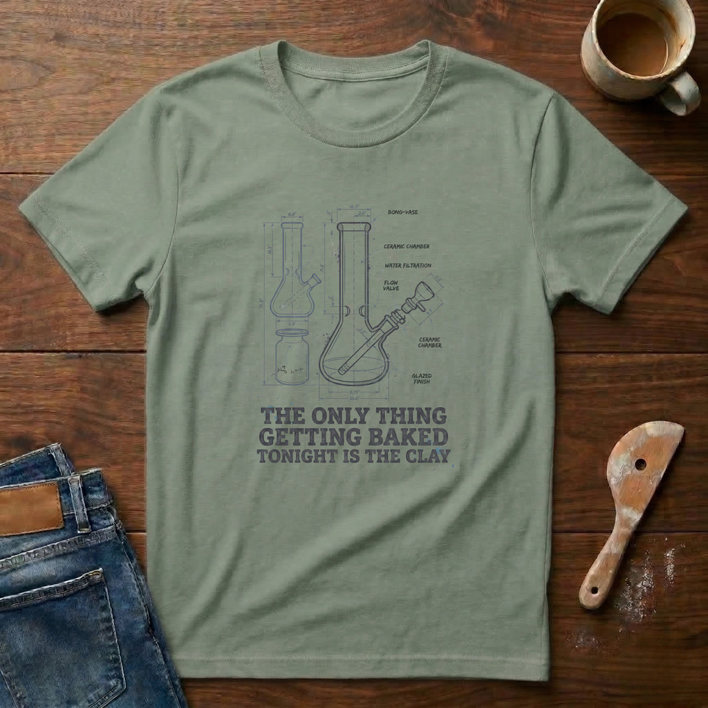 The Only Thing Getting Baked Is The Clay T-Shirt