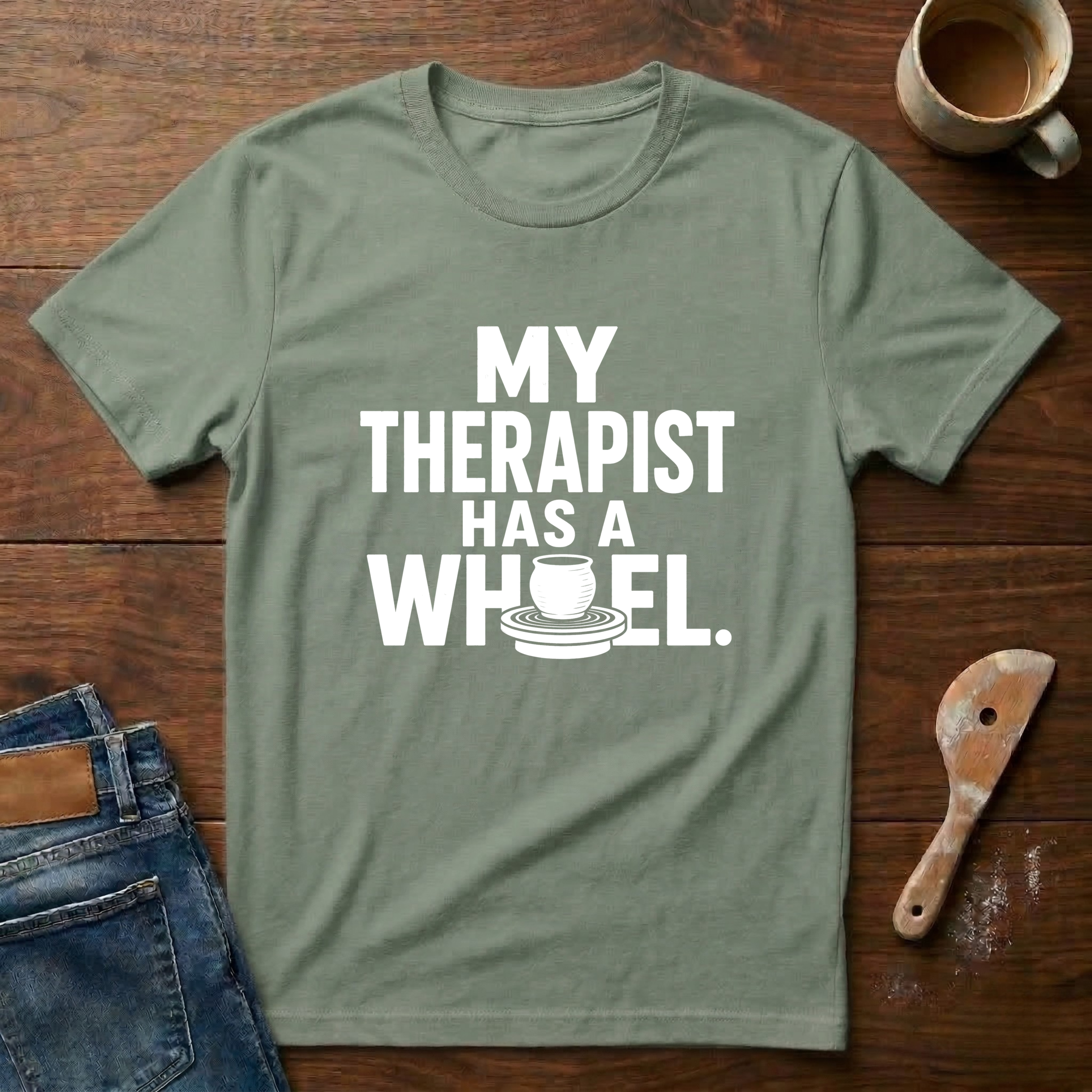 My Therapist Has A Wheel T-Shirt