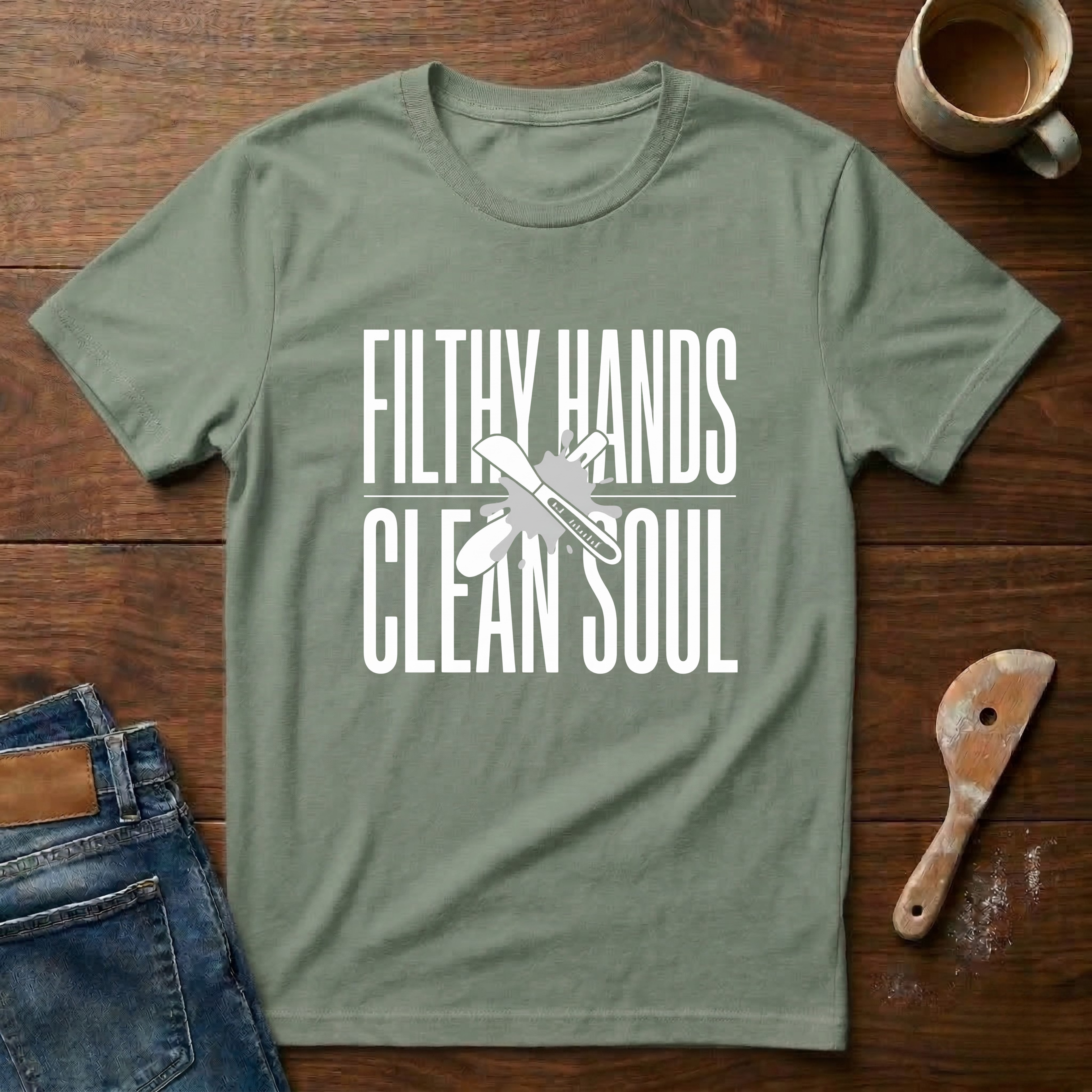 Filthy Hands Clean Soul T-Shirt