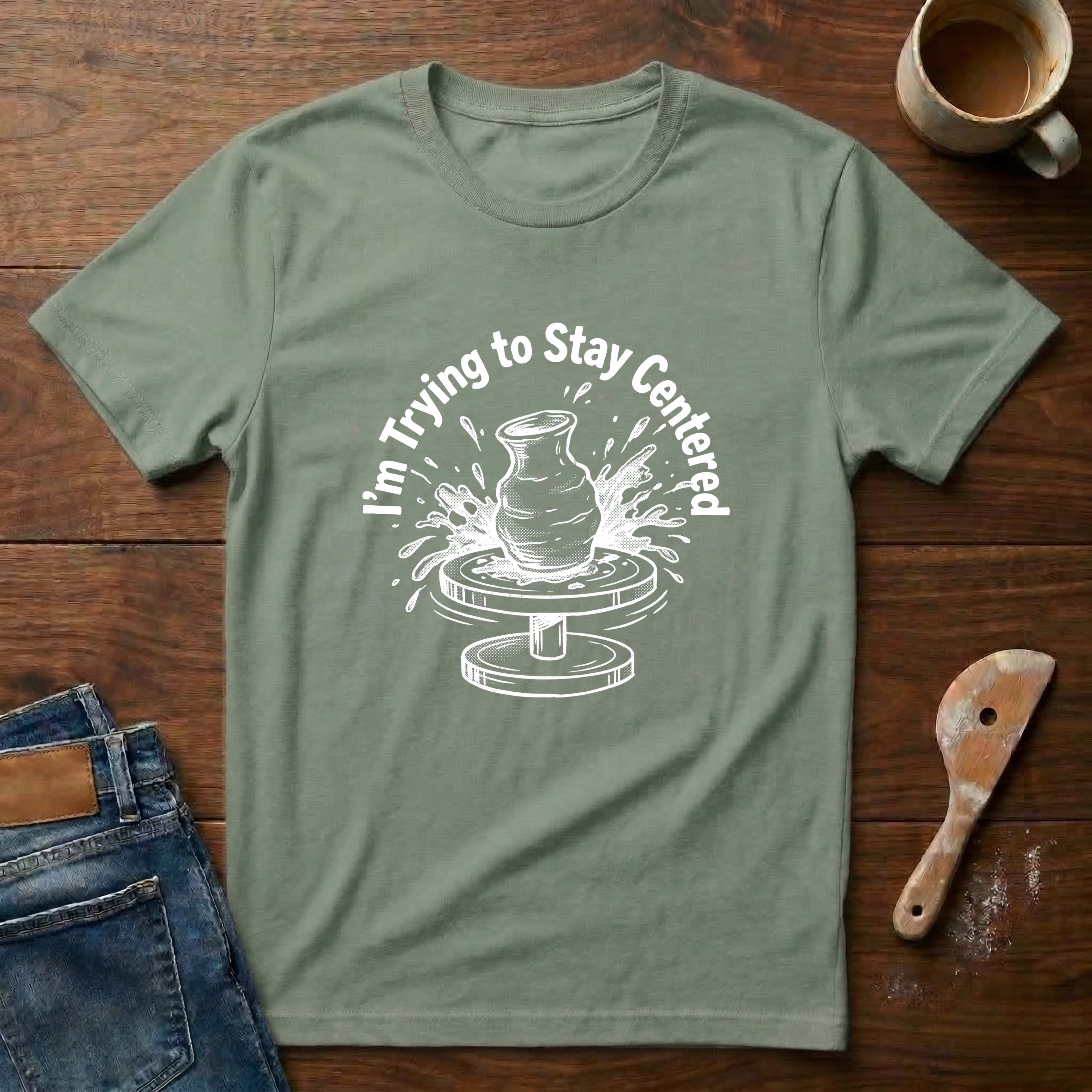 I'm Trying To Stay Centered T-Shirt