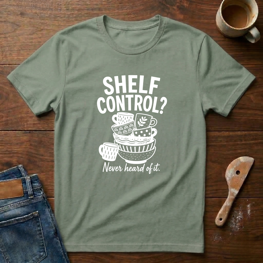 Shelf Control? Never Heard Of It T-Shirt