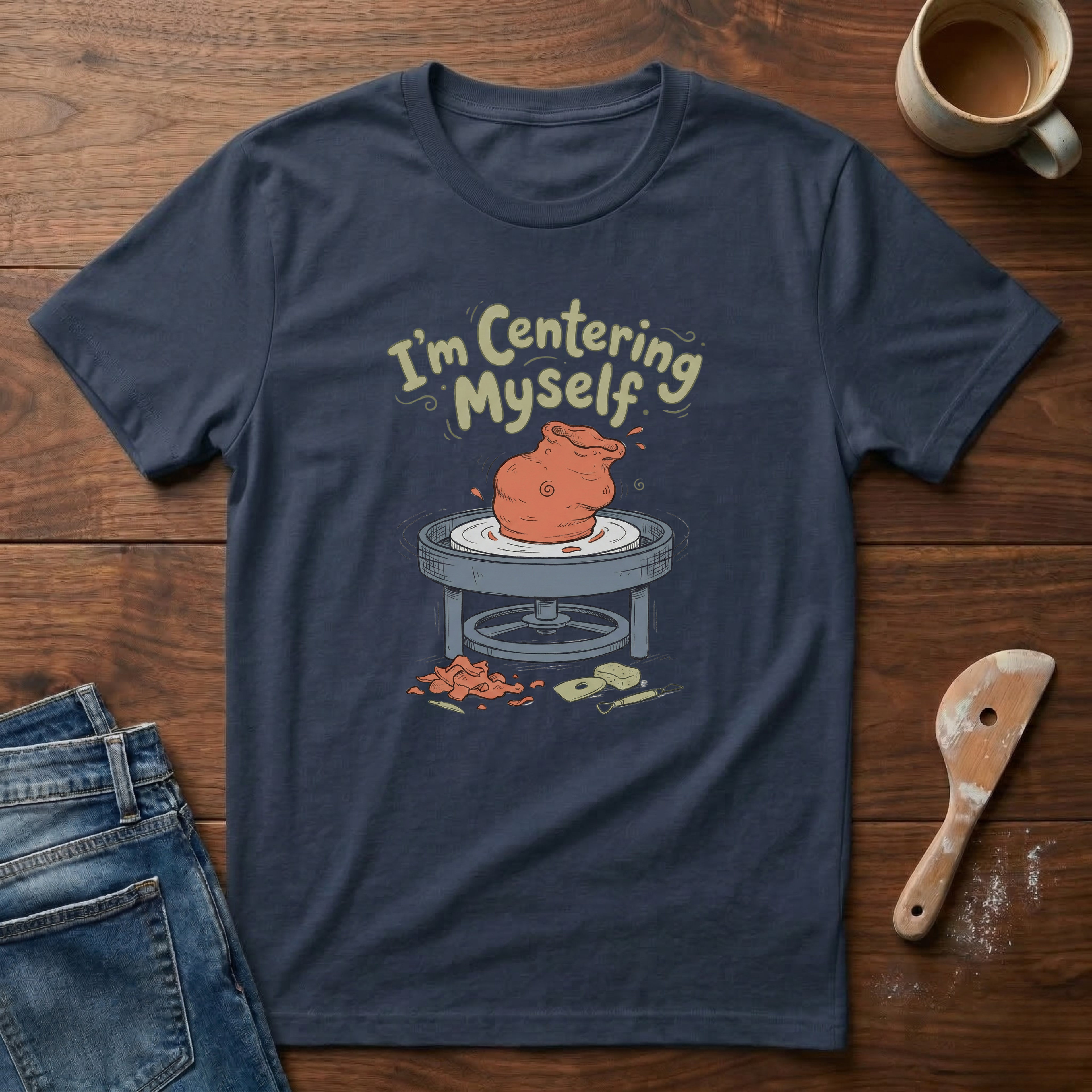 I'm Centering Myself T-Shirt