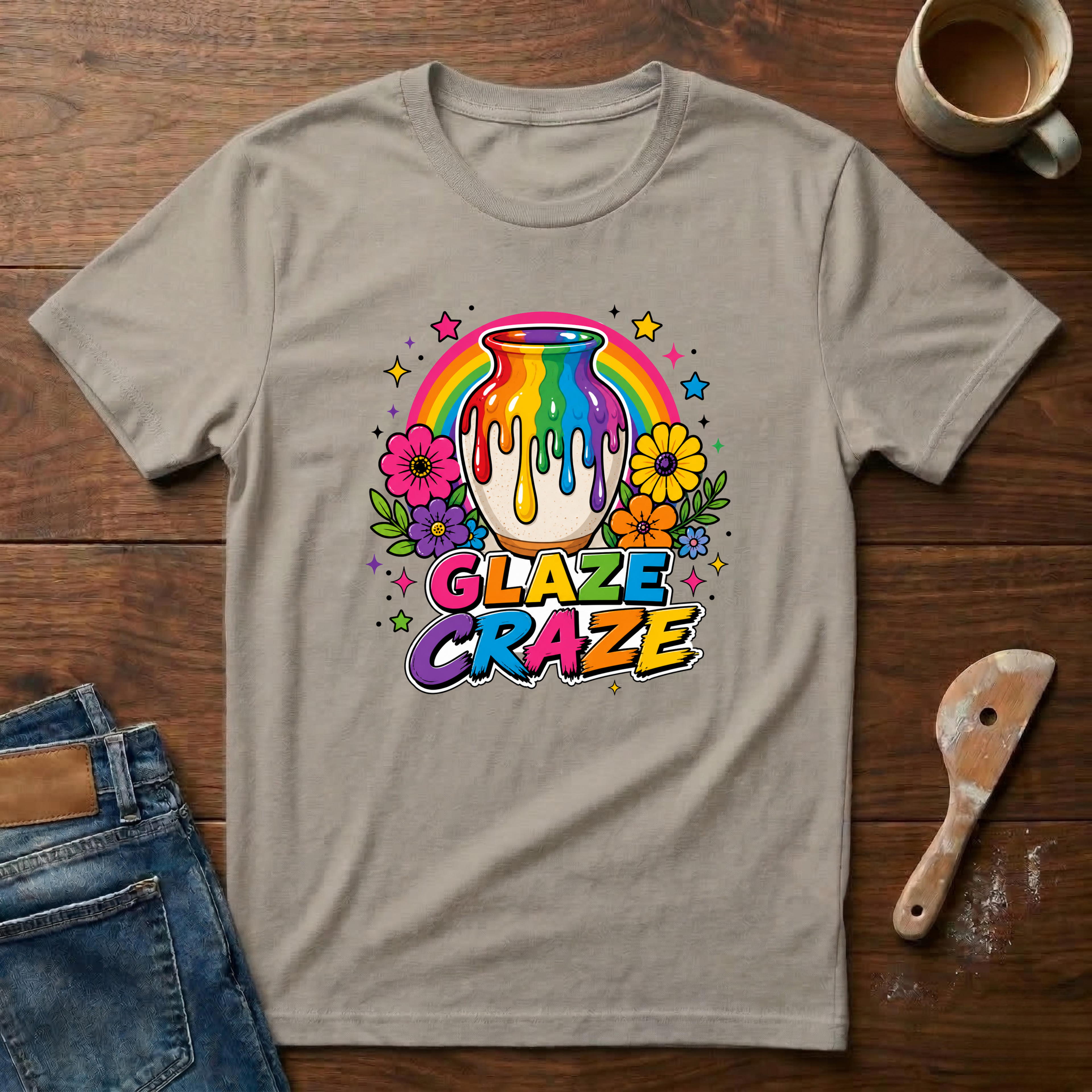 Glaze Craze Rainbow T-Shirt