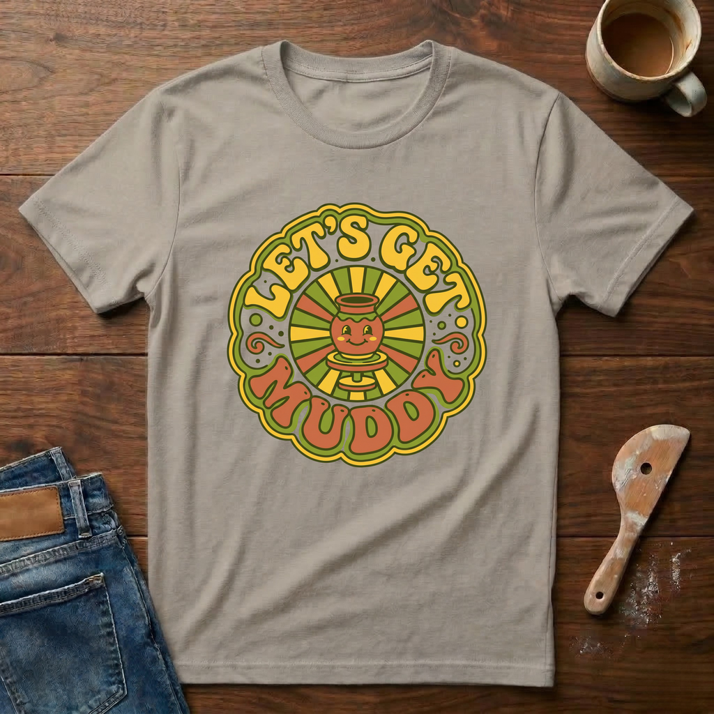 Let's Get Muddy Retro T-Shirt