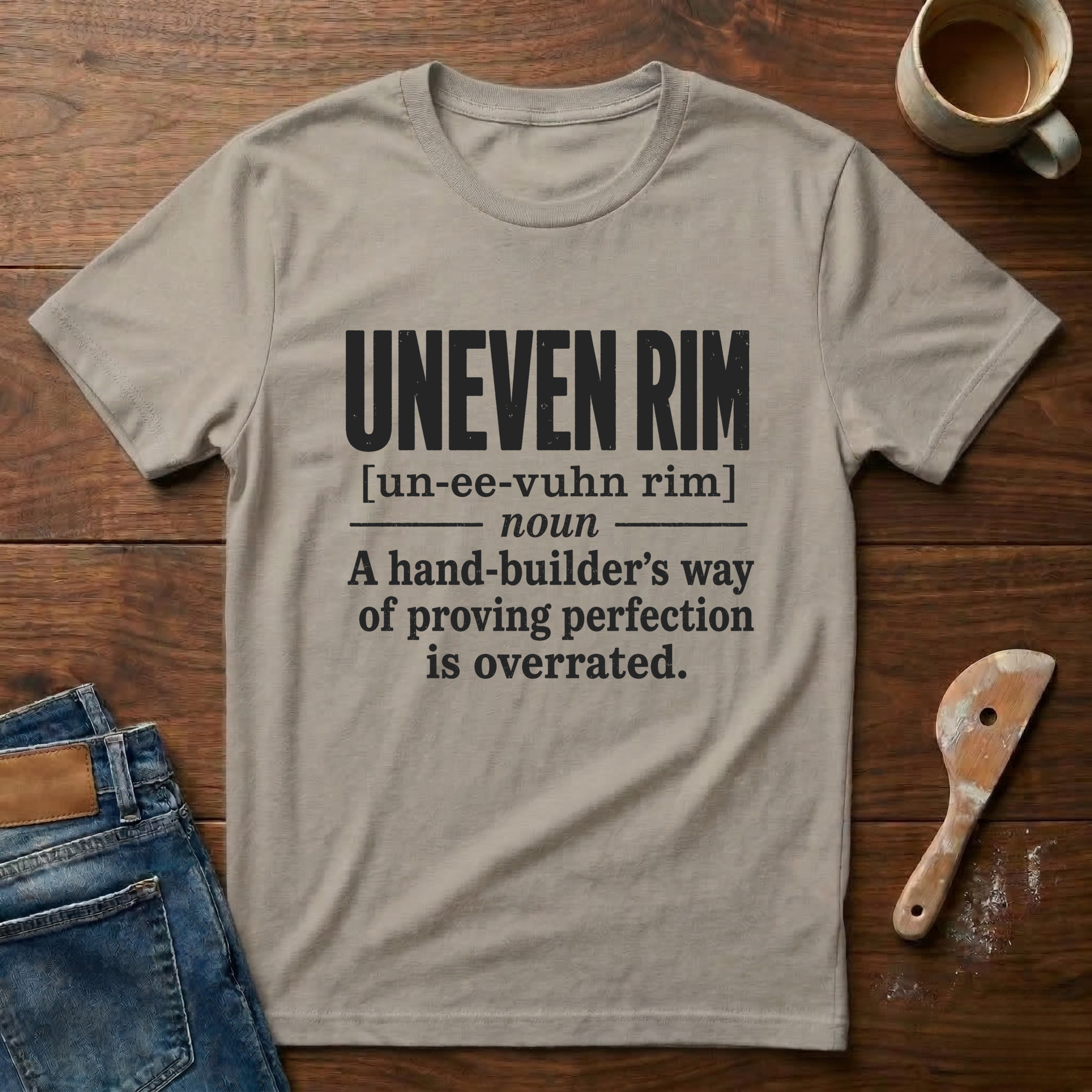 Uneven Rim Definition T-Shirt