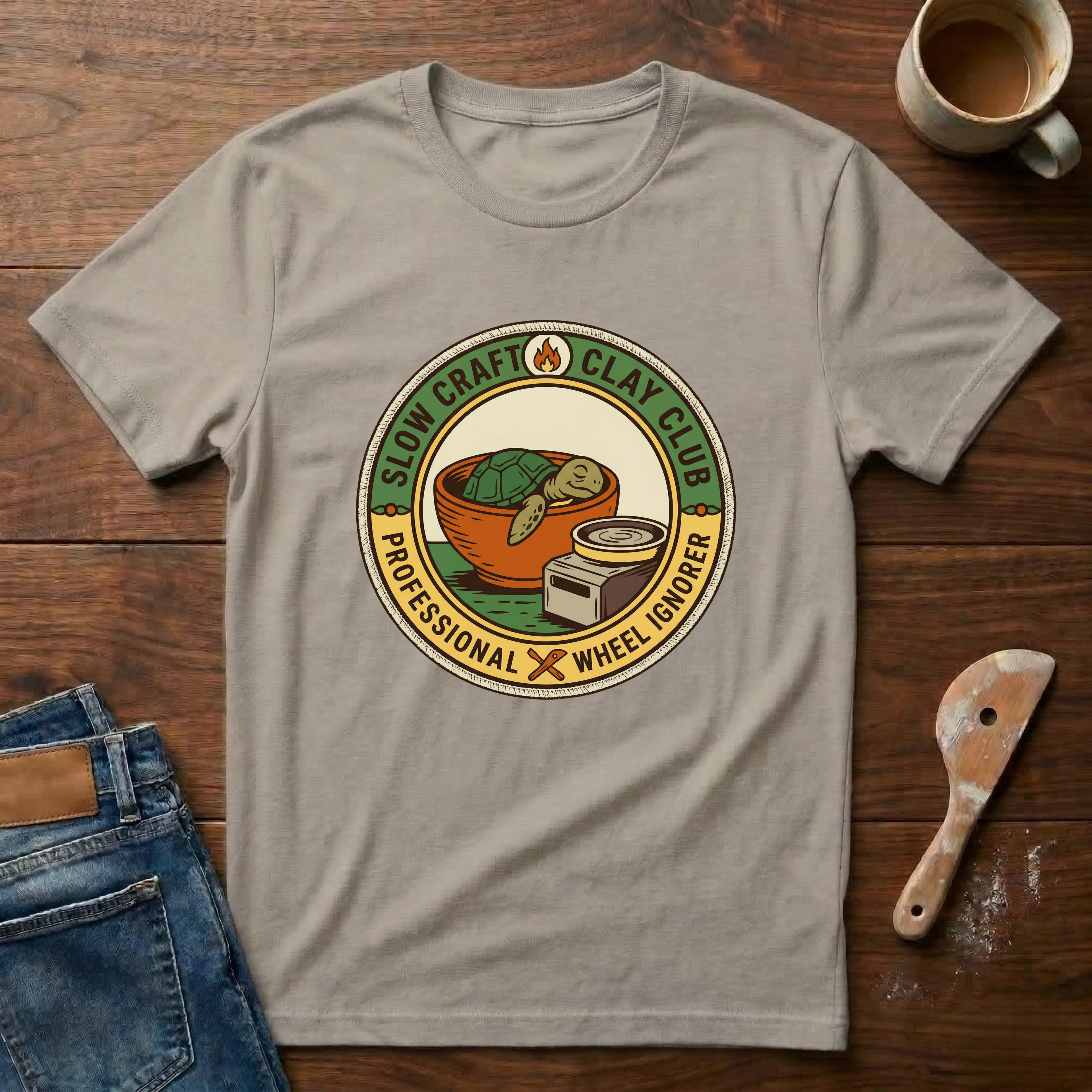 Slow Craft Clay Club T-Shirt