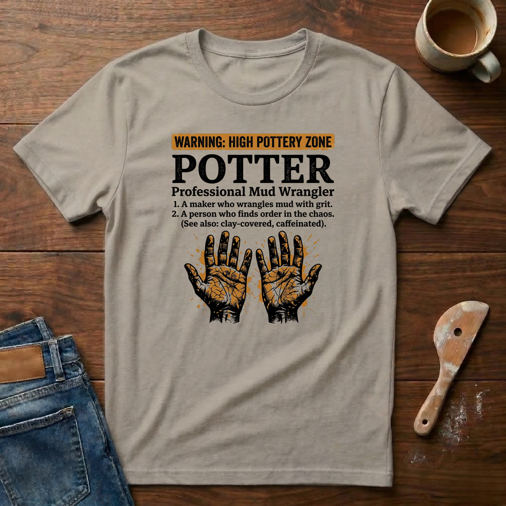 Warning: High Pottery Zone T-Shirt