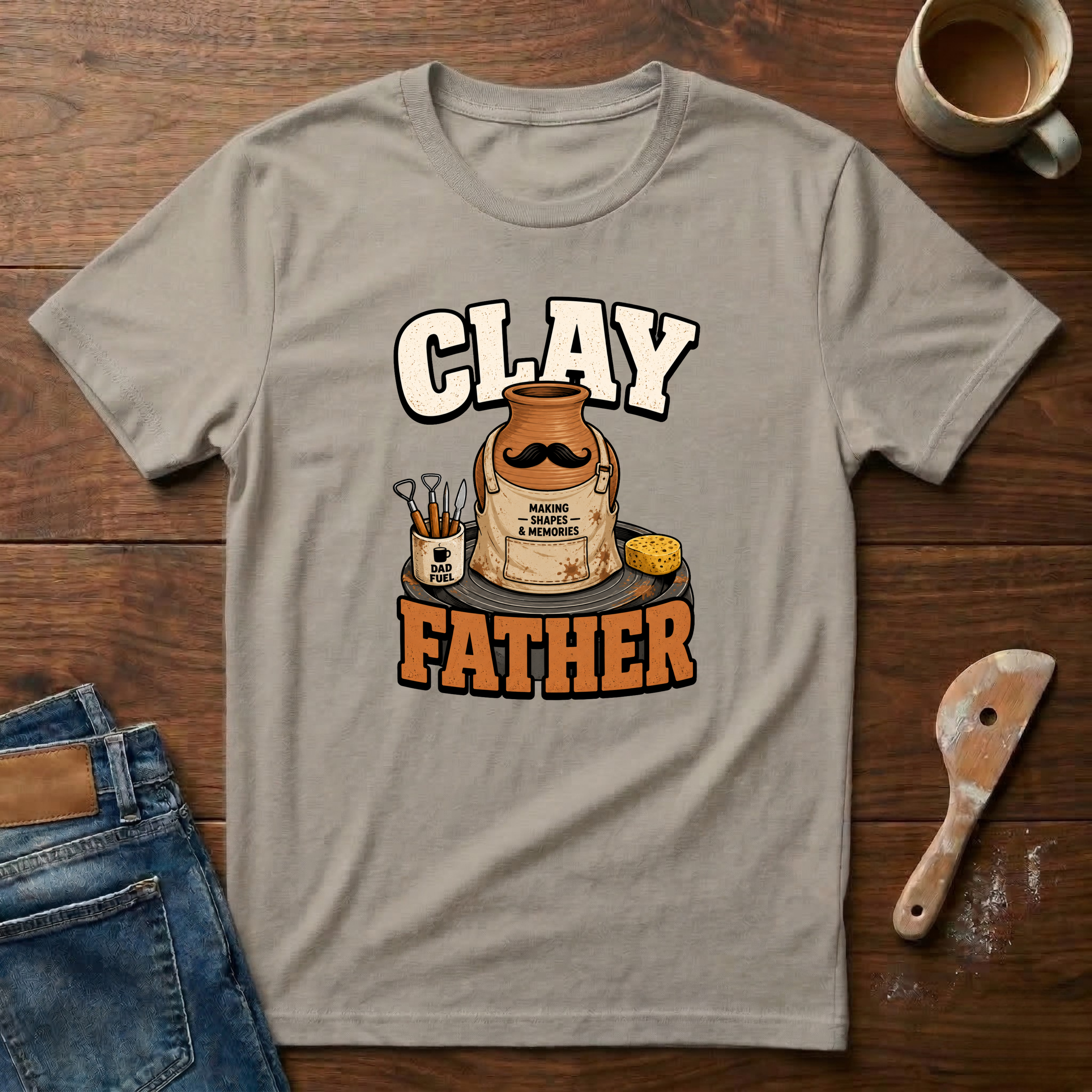 Clay Father T-Shirt