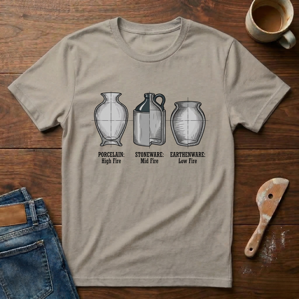 Porcelain, Stoneware, Earthenware T-Shirt