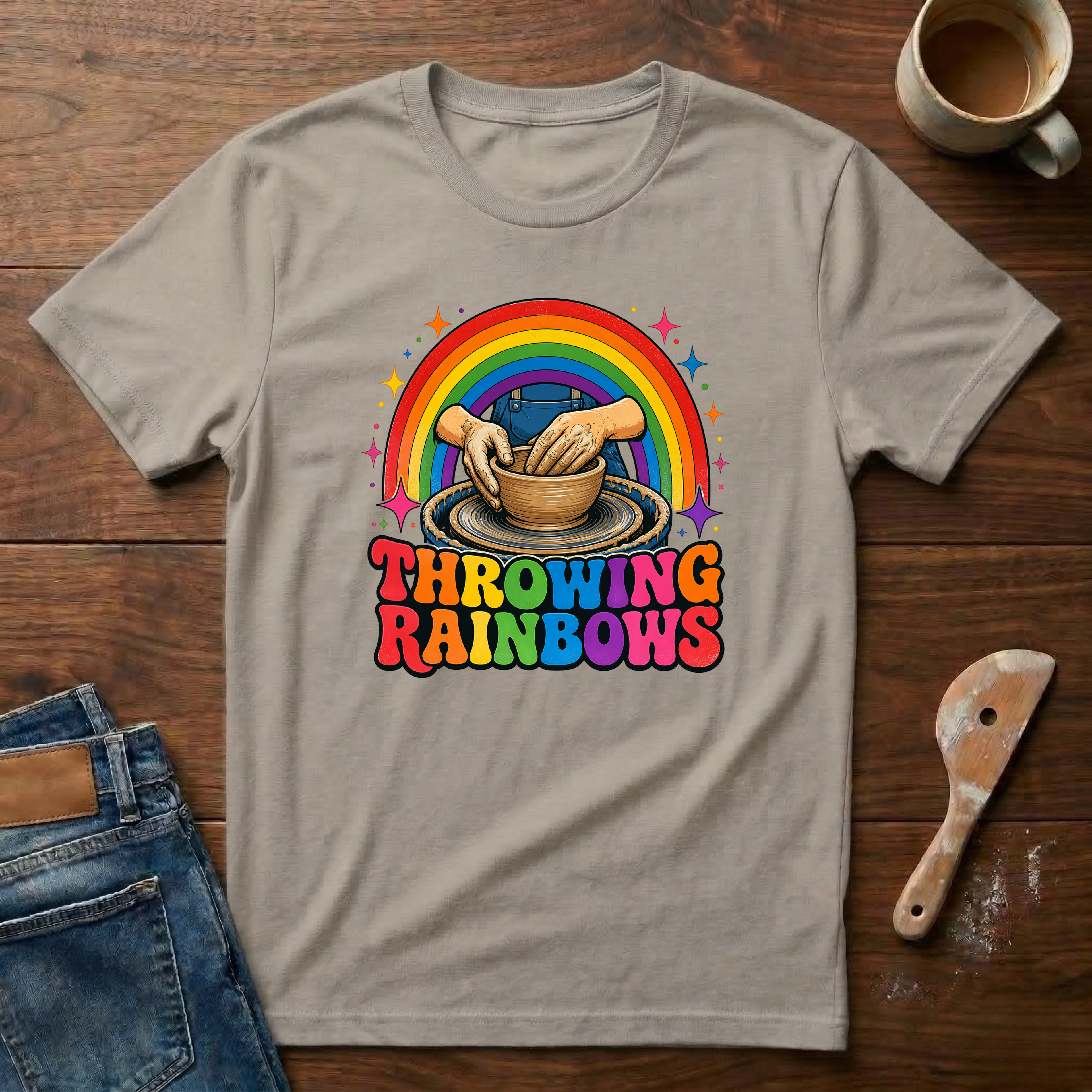 Throwing Rainbows T-Shirt
