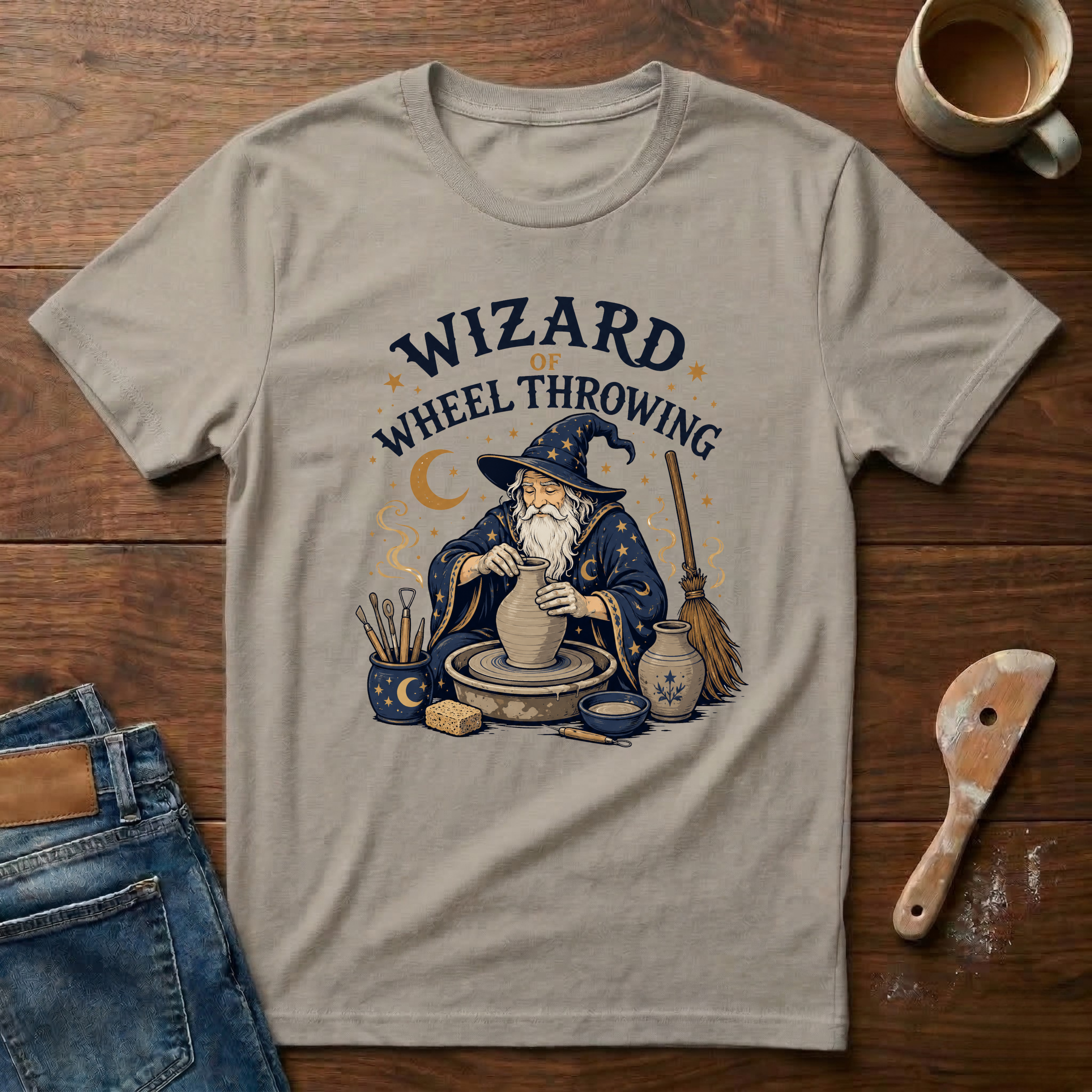 Wizard Of Wheel Throwing T-Shirt