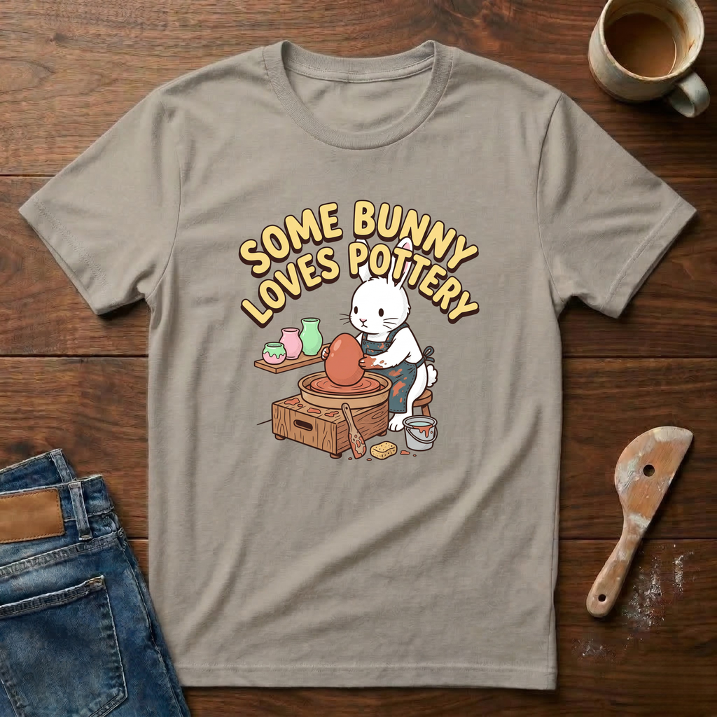 Some Bunny Loves Pottery T-Shirt