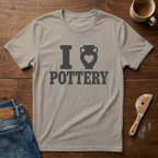 I Heart Pottery (Vase) T-Shirt