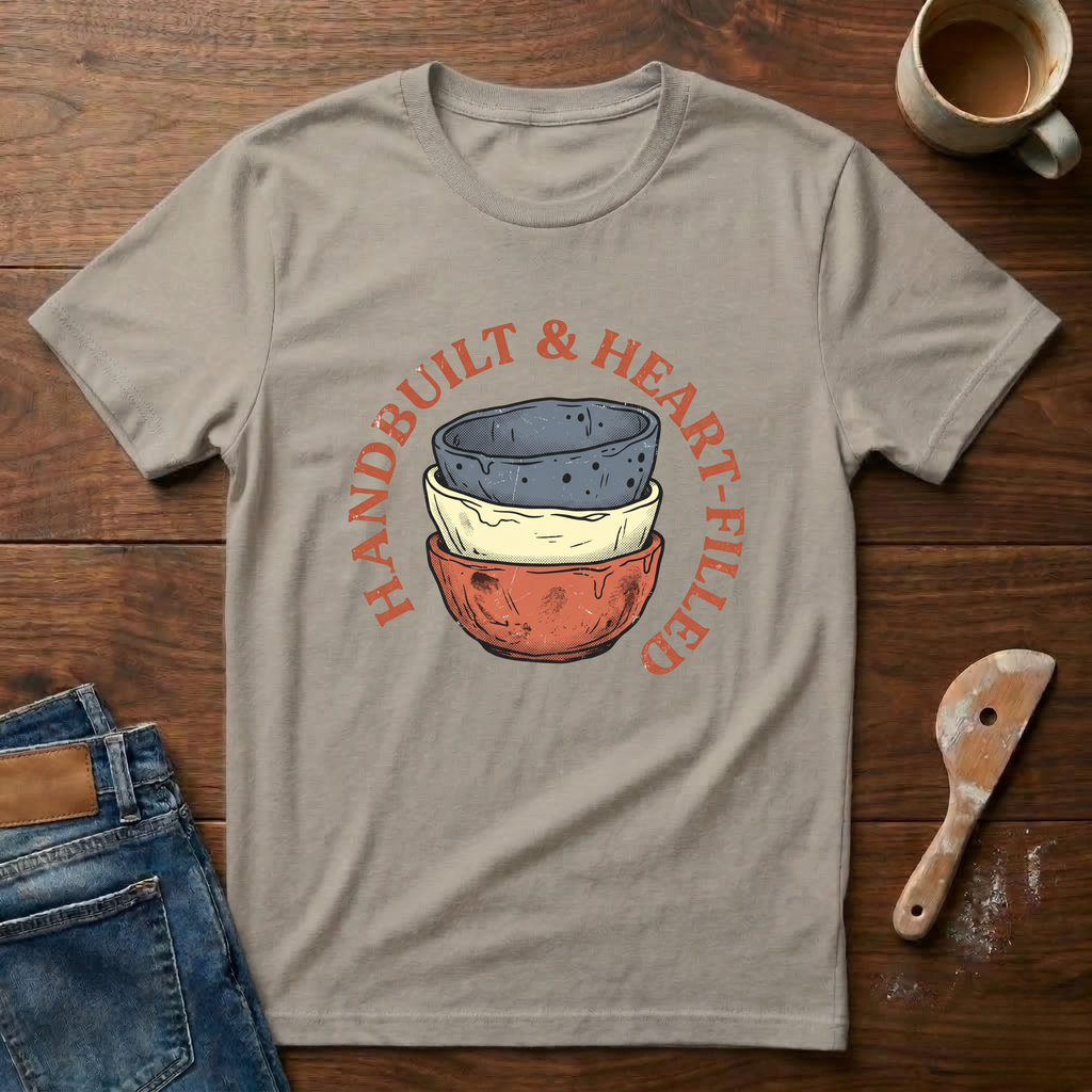 Handbuilt & Heart-Filled T-Shirt