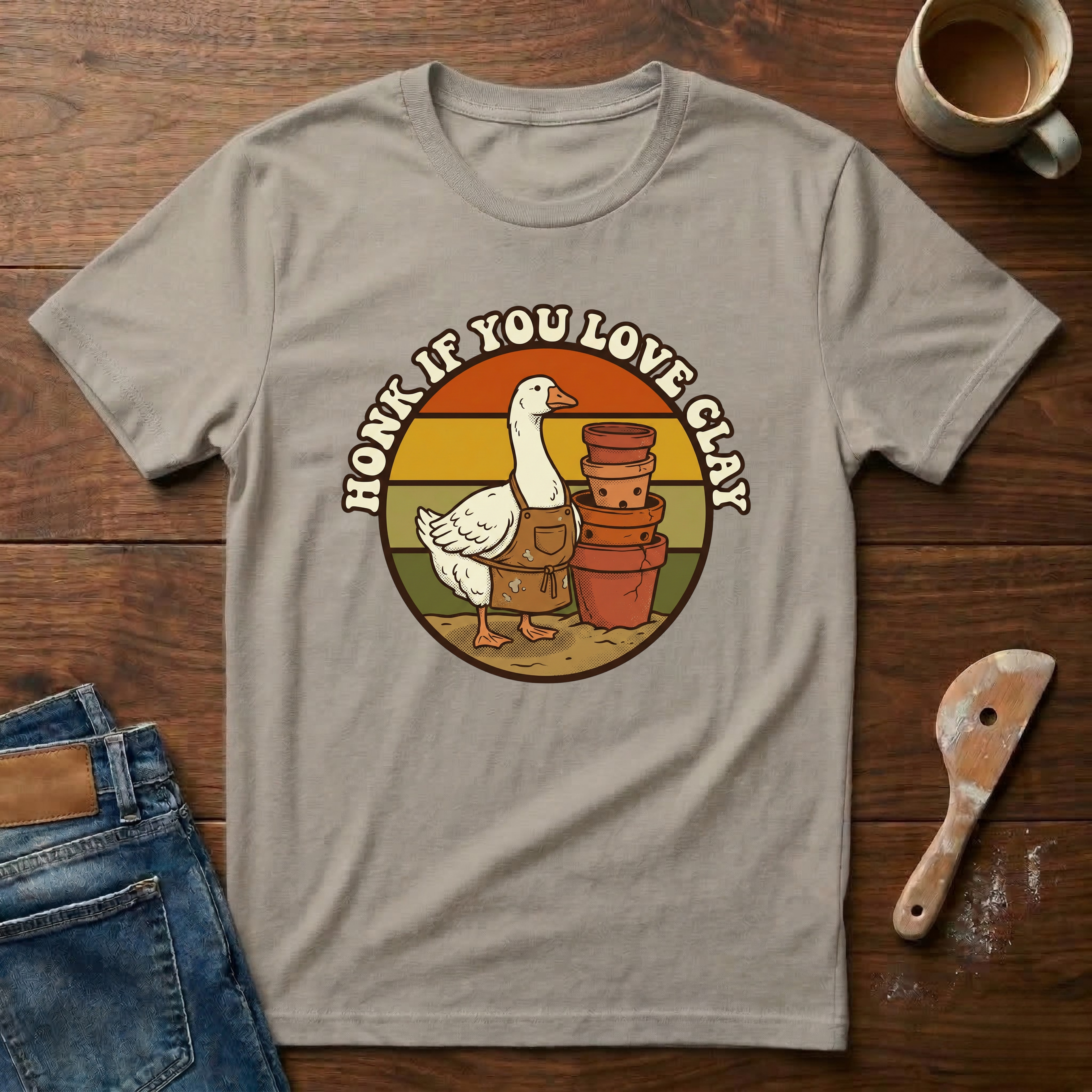 Honk If You Love Clay T-Shirt