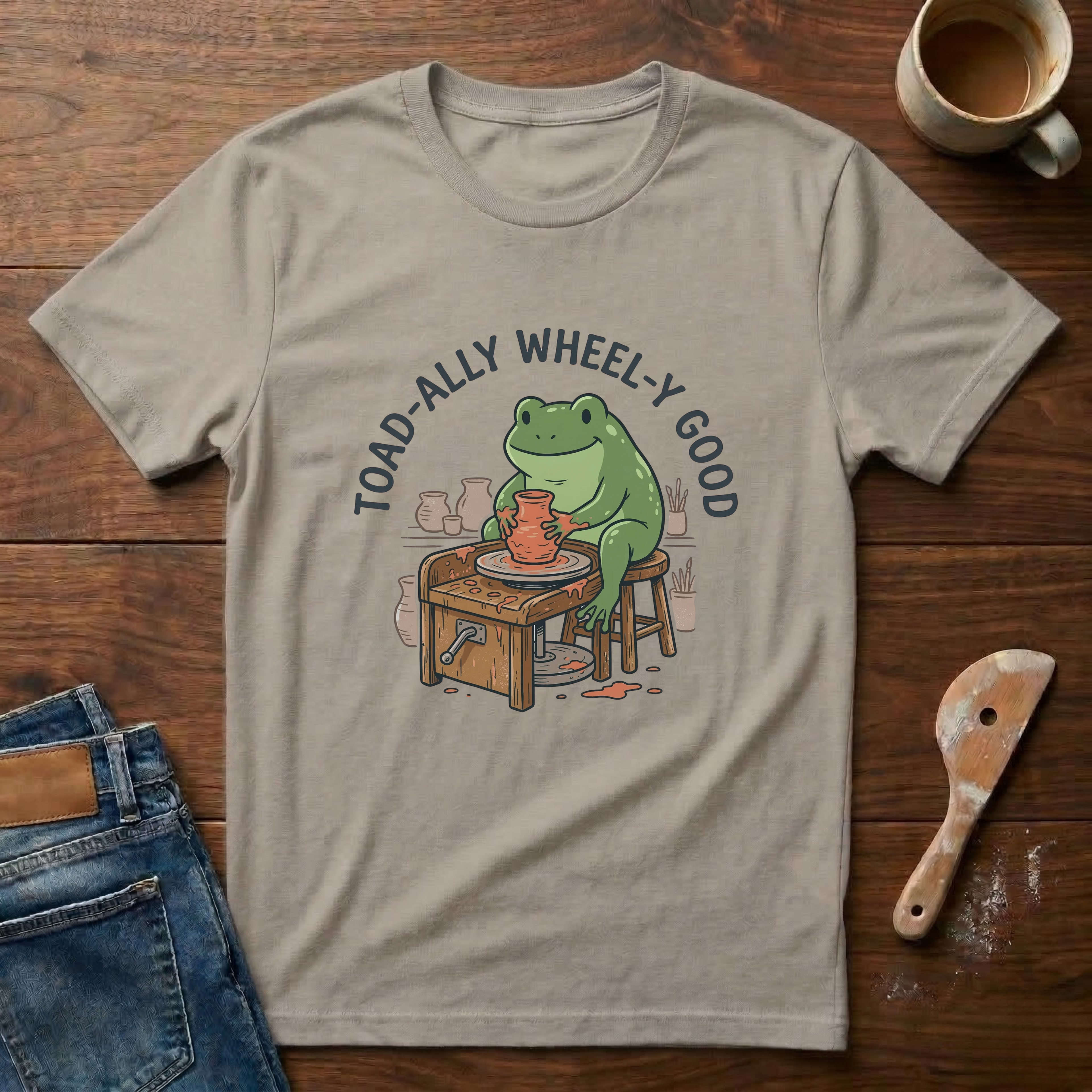 Toad-Ally Wheel-Y Good T-Shirt