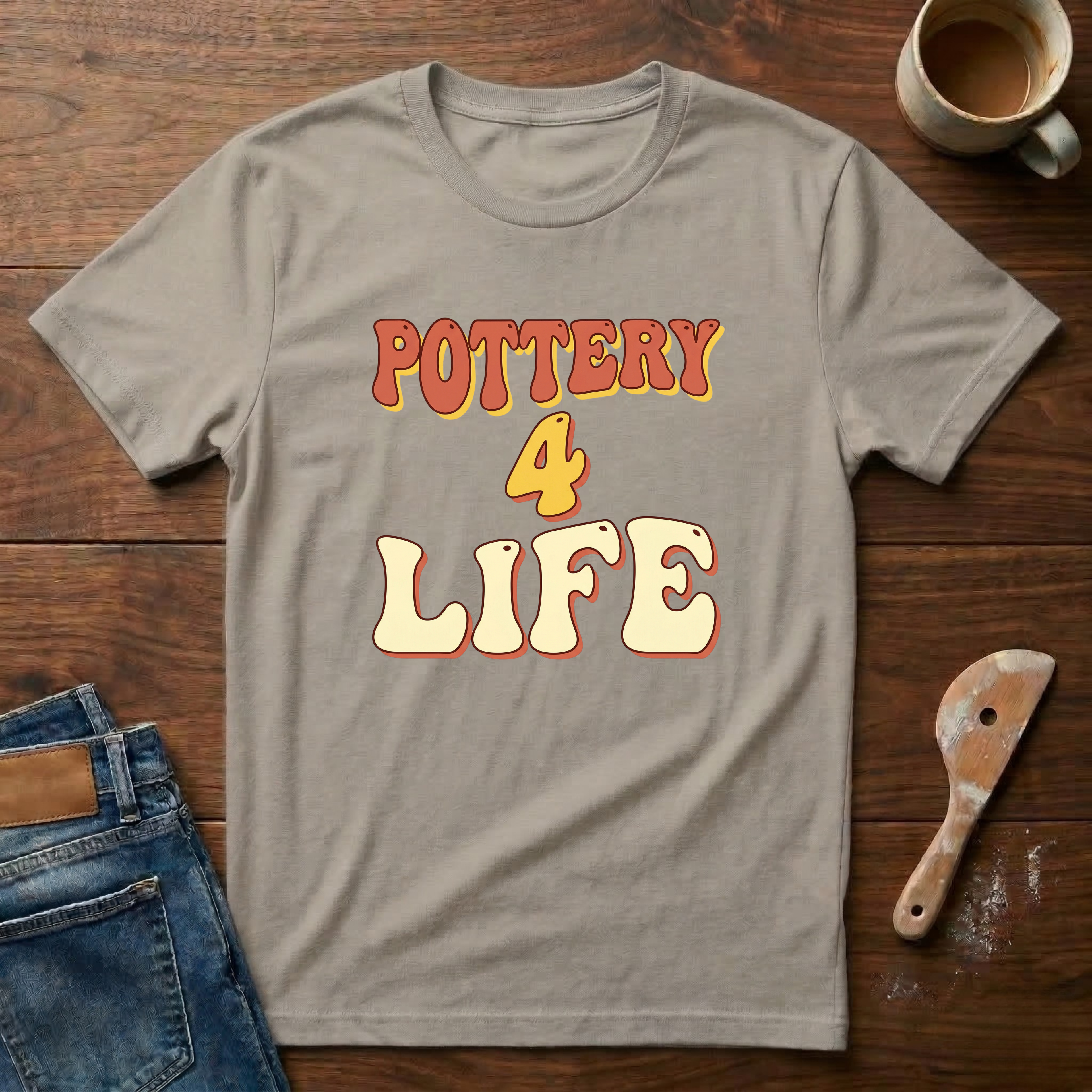 Pottery 4 Life Retro T-Shirt
