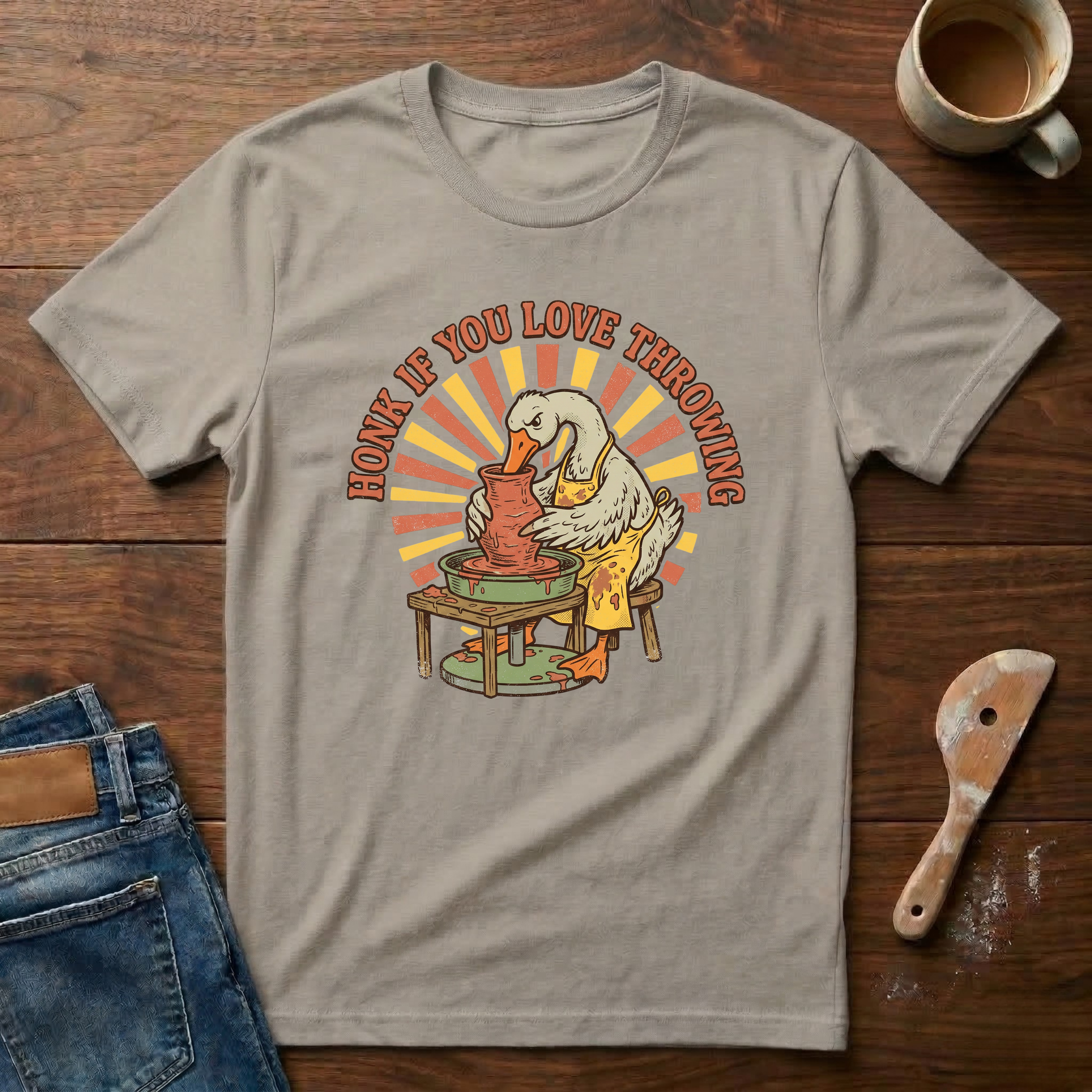 Honk If You Love Throwing T-Shirt
